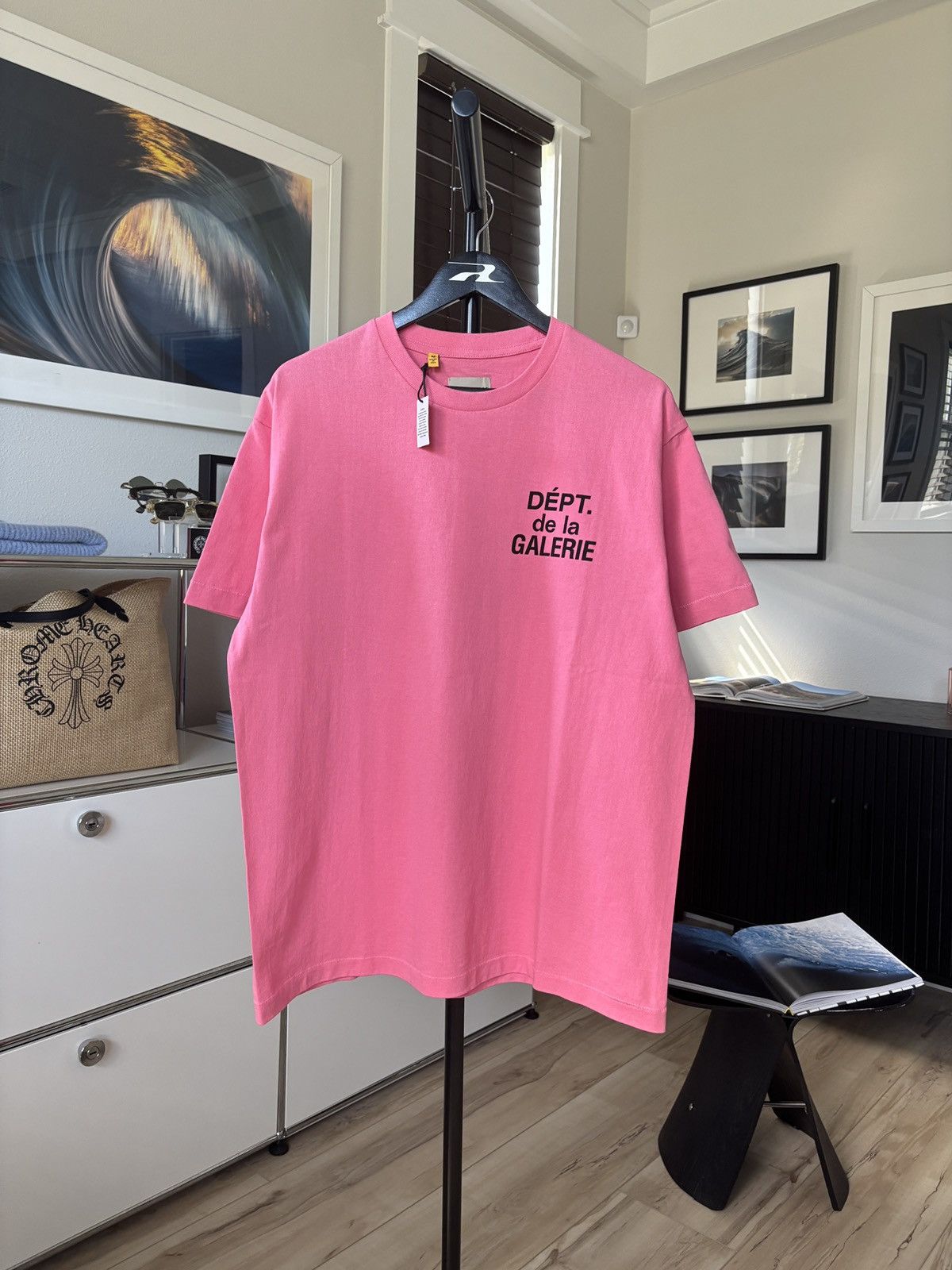 Gallery Dept. PINK FRENCH LOGO TEE Size US M / EU 48-50 / 2 - 4 Thumbnail