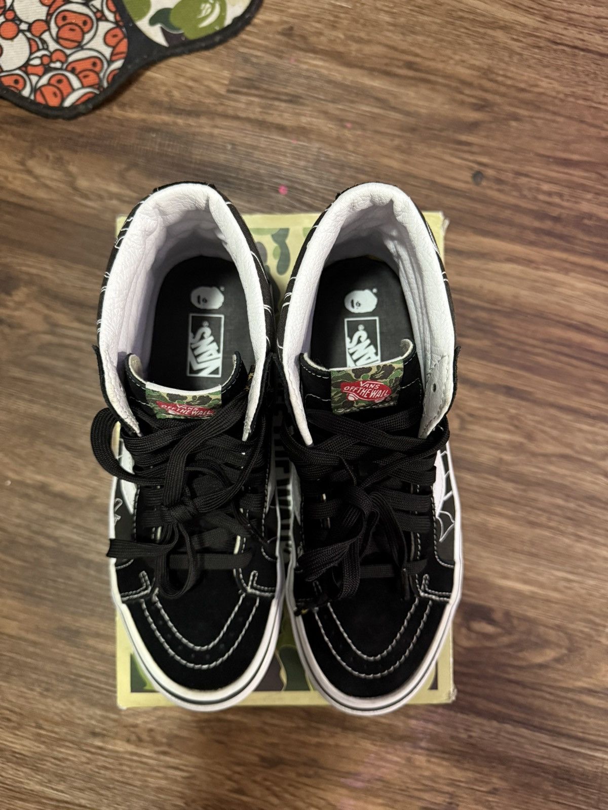 Bape × Vans Bape Sk8 High Size US 7.5 / EU 40-41 - 4 Thumbnail