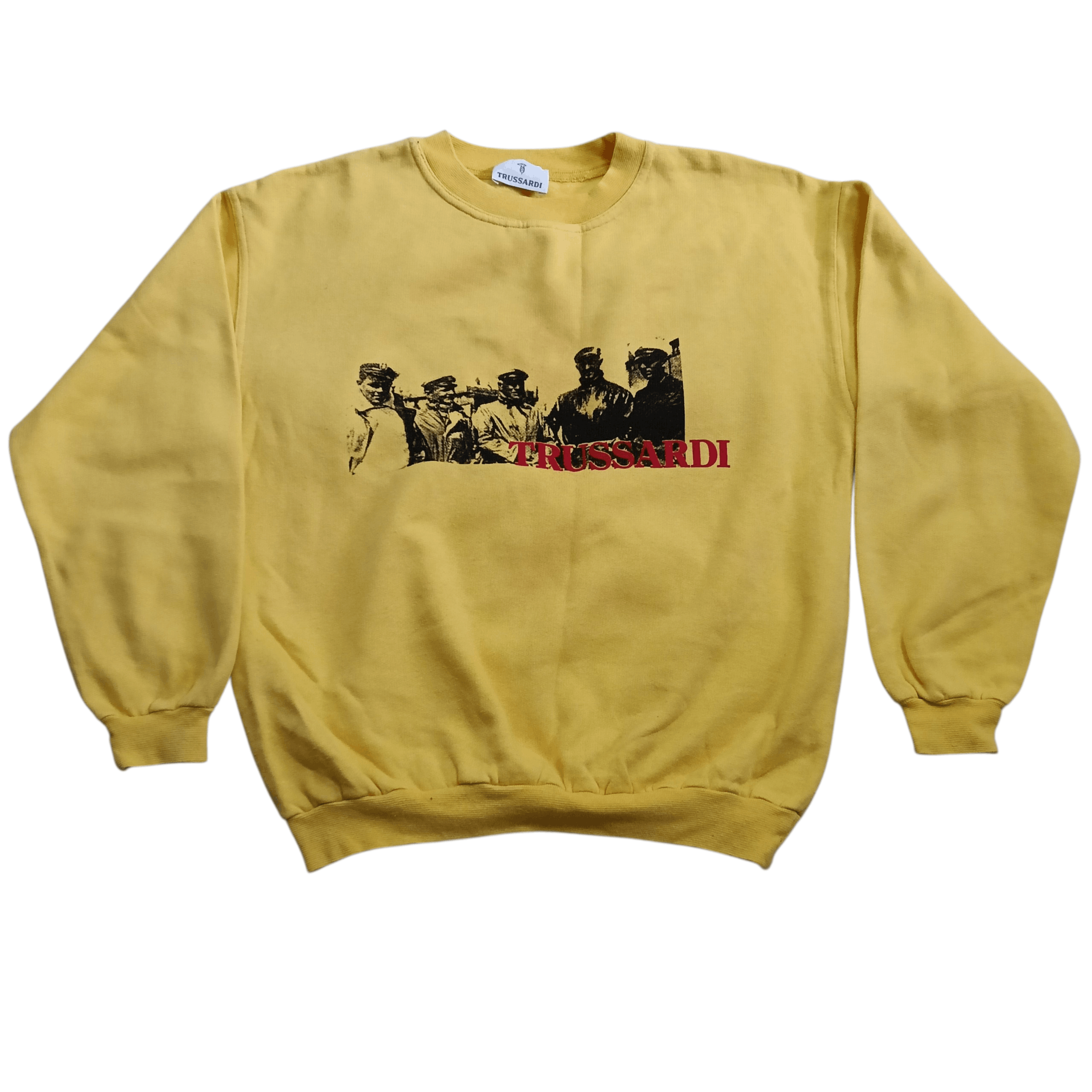 Trussardi Vintage 90s Trussardi Sweatshirt Size US M / EU 48-50 / 2 - 1 Thumbnail