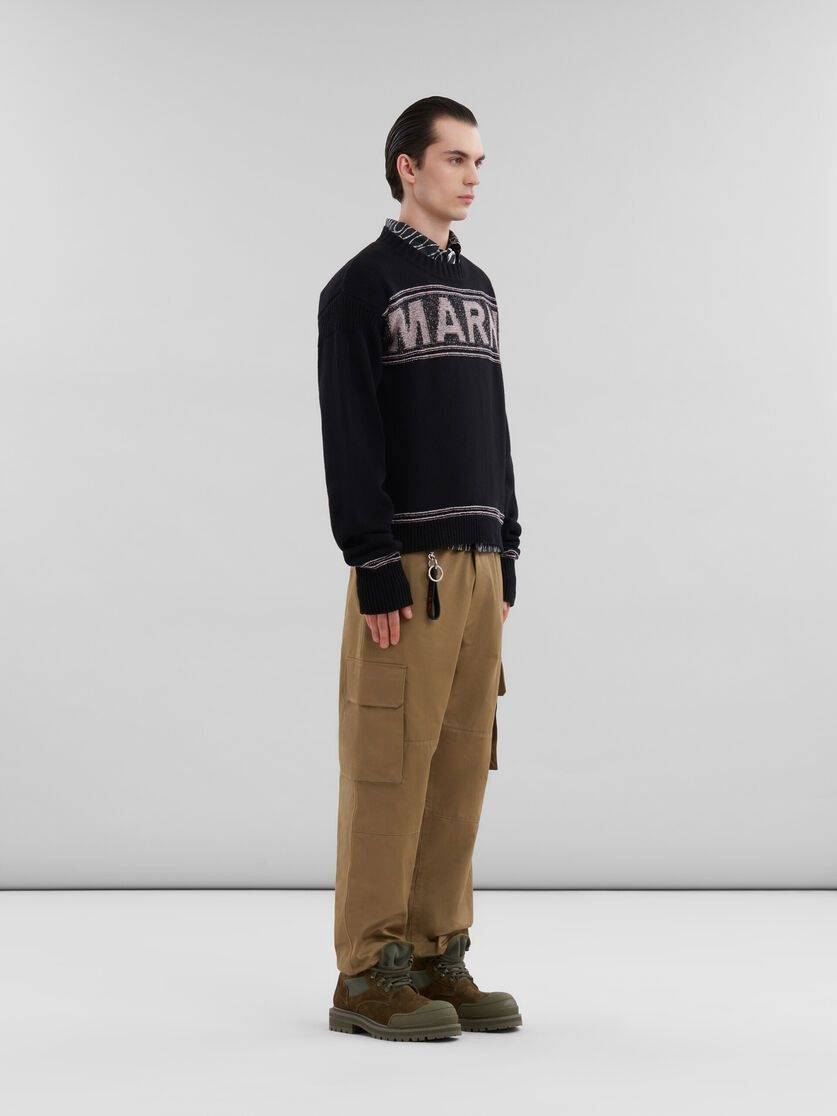 Marni o1w1db11125 Poplin Shirt in Black Size US S / EU 44-46 / 1 - 5 Thumbnail