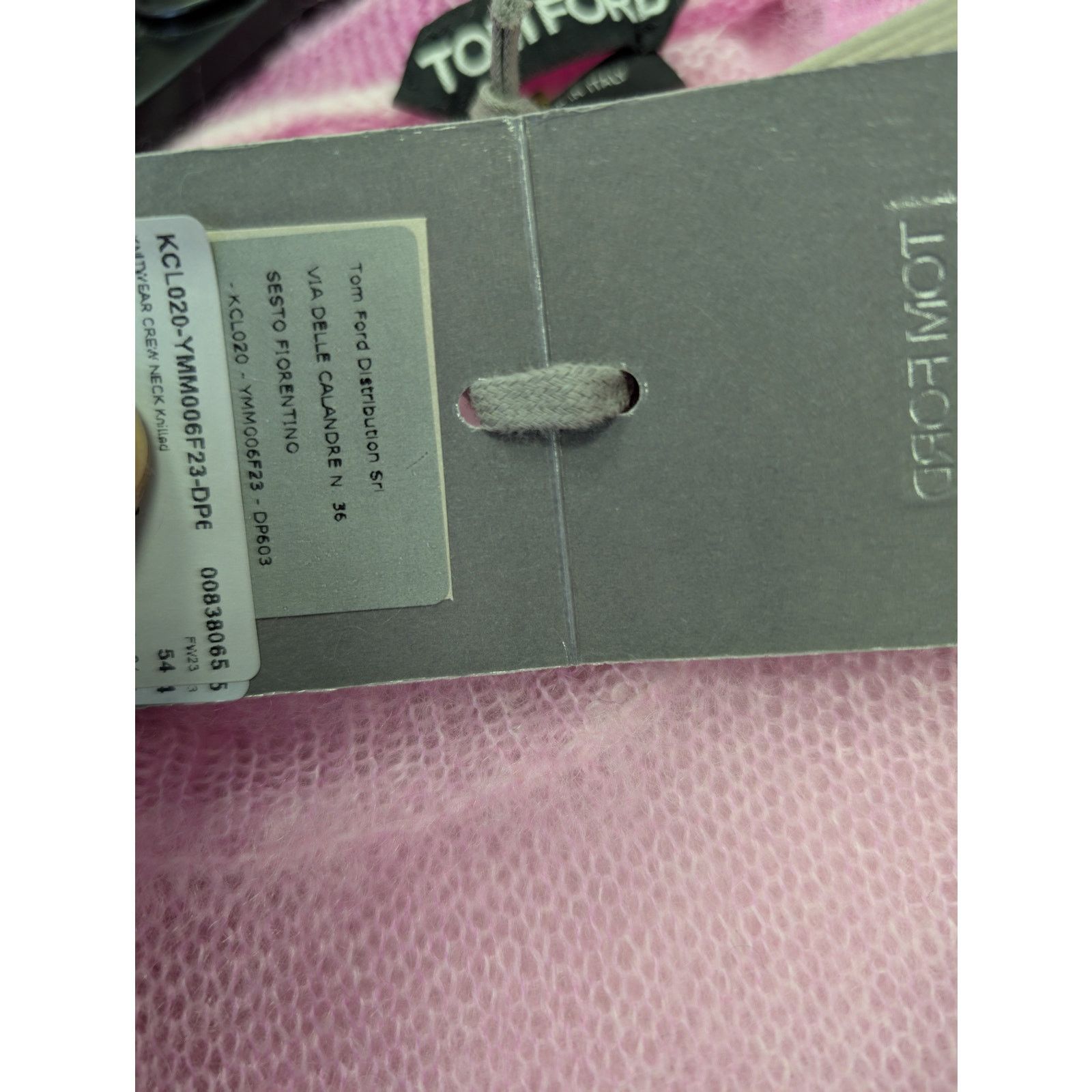 Tom Ford o1rshd1 Knitwear Crewneck Knitted Sweatshirt in Pink Size US XL / EU 56 / 4 - 21 Thumbnail