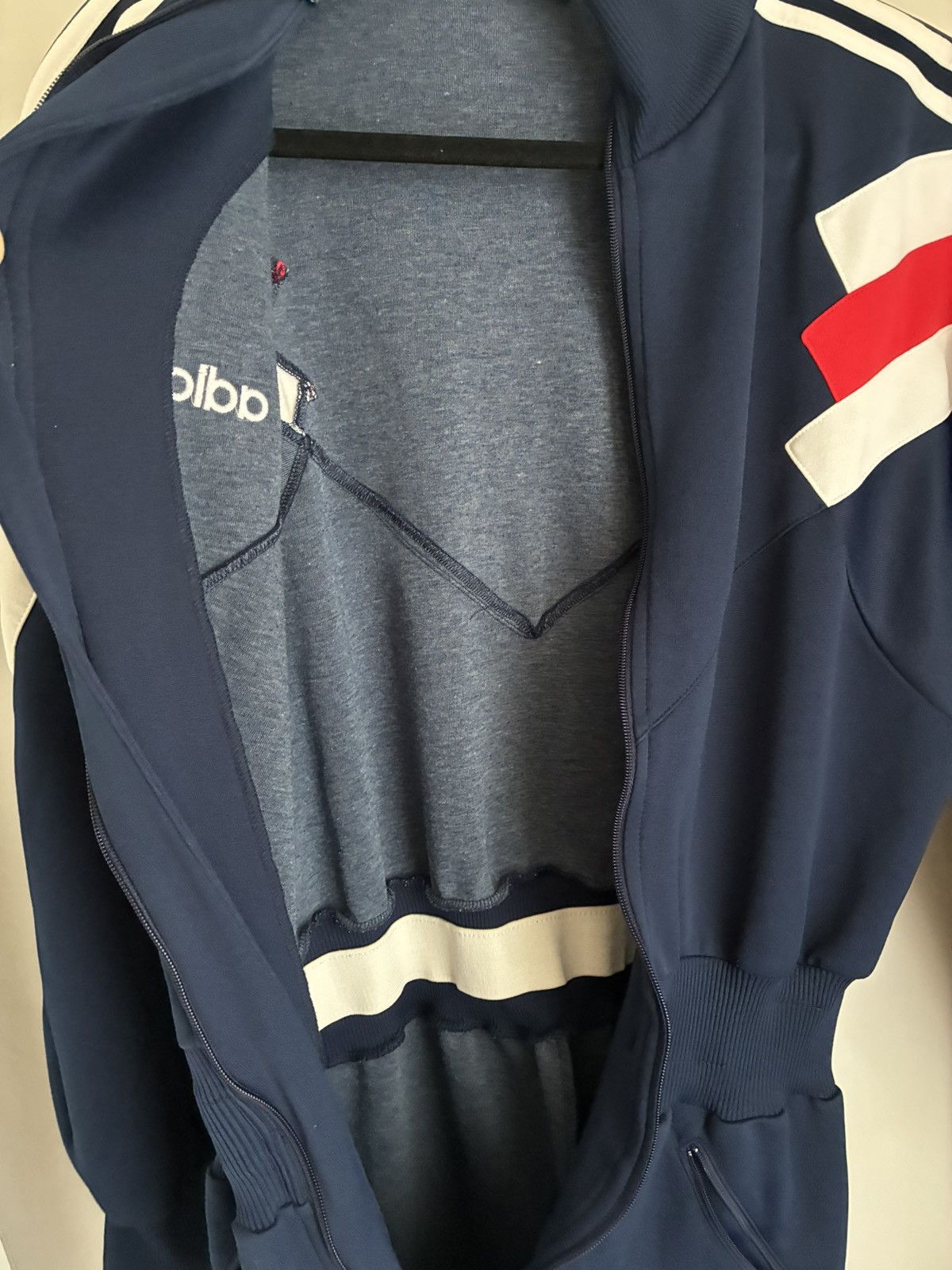 Adidas Vintage Adidas sports suit 90s tracksuit rare overalls Size US L / EU 52-54 / 3 - 7 Thumbnail