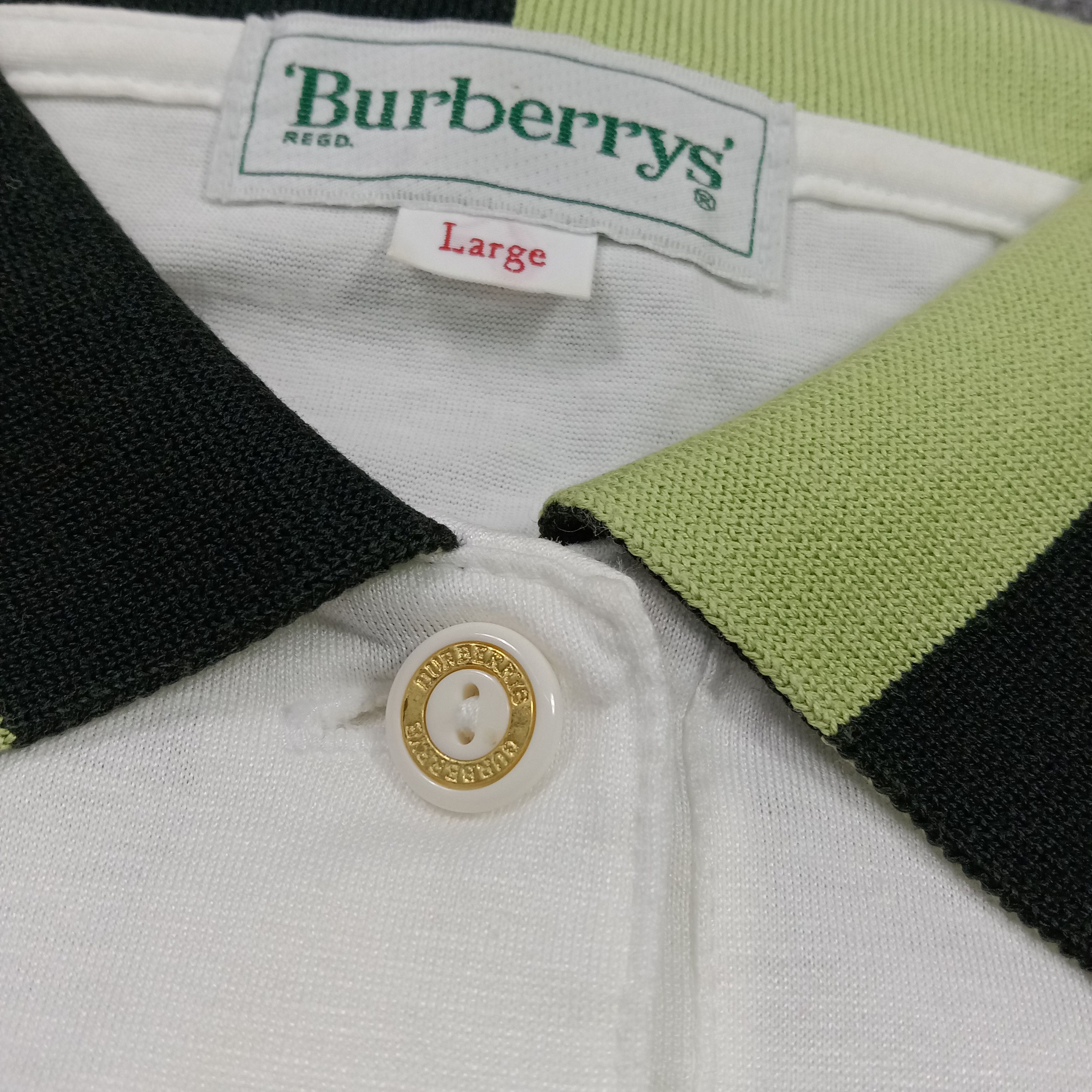 Burberry VINTAGE 90s Burberry's Long Sleeve Polos C276N72 Size US M / EU 48-50 / 2 - 3 Thumbnail