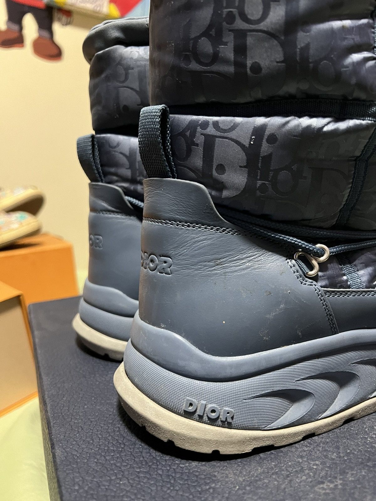 Dior Snow Boots Dior Blue Size EU 45 = U.S 12 Size US 12 / EU 45 - 3 Thumbnail