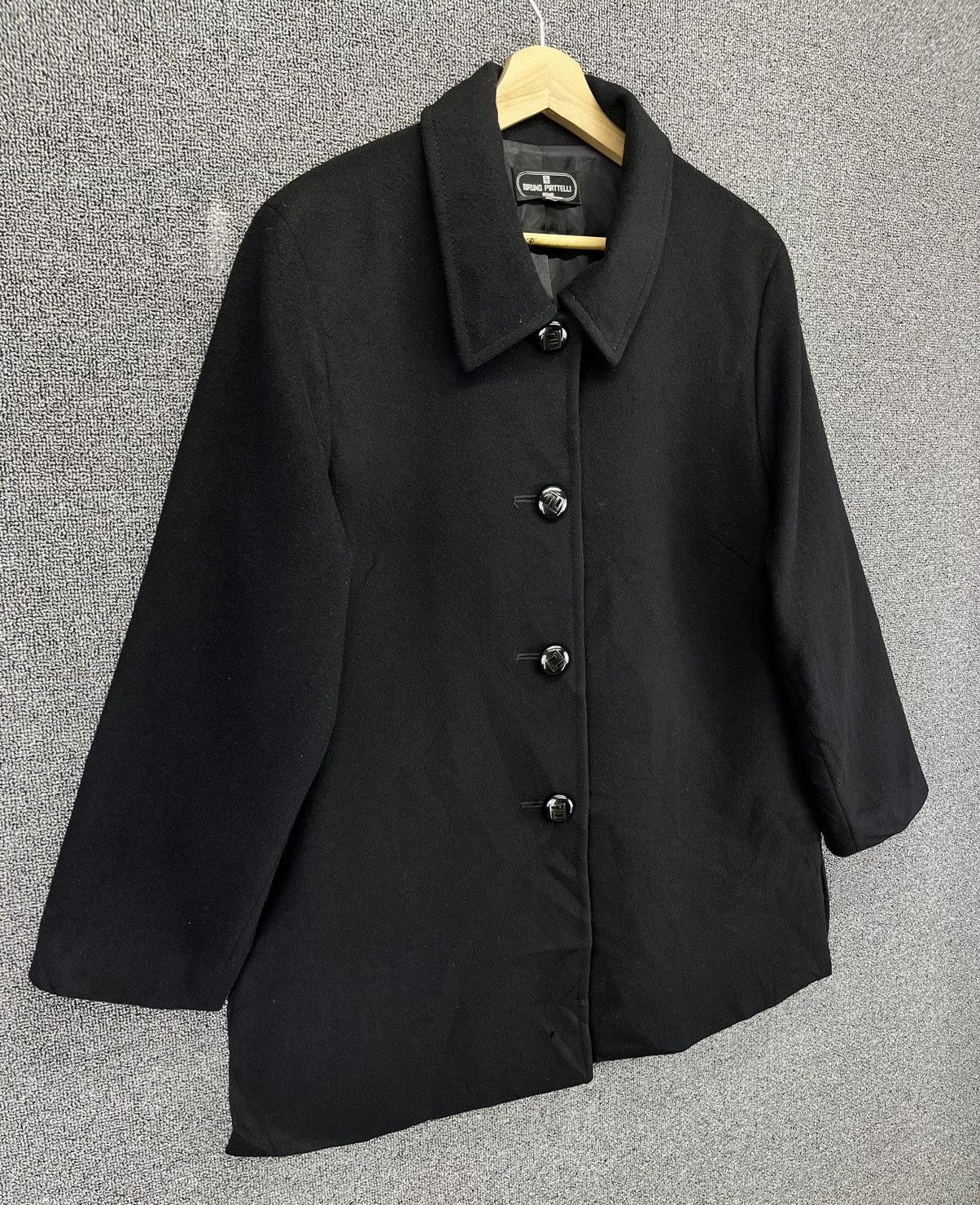 Bruno Piattelli Vintage Bruno Piattelli Roma Button Up Wool Jacket Size L / US 10 / IT 46 - 2 Thumbnail