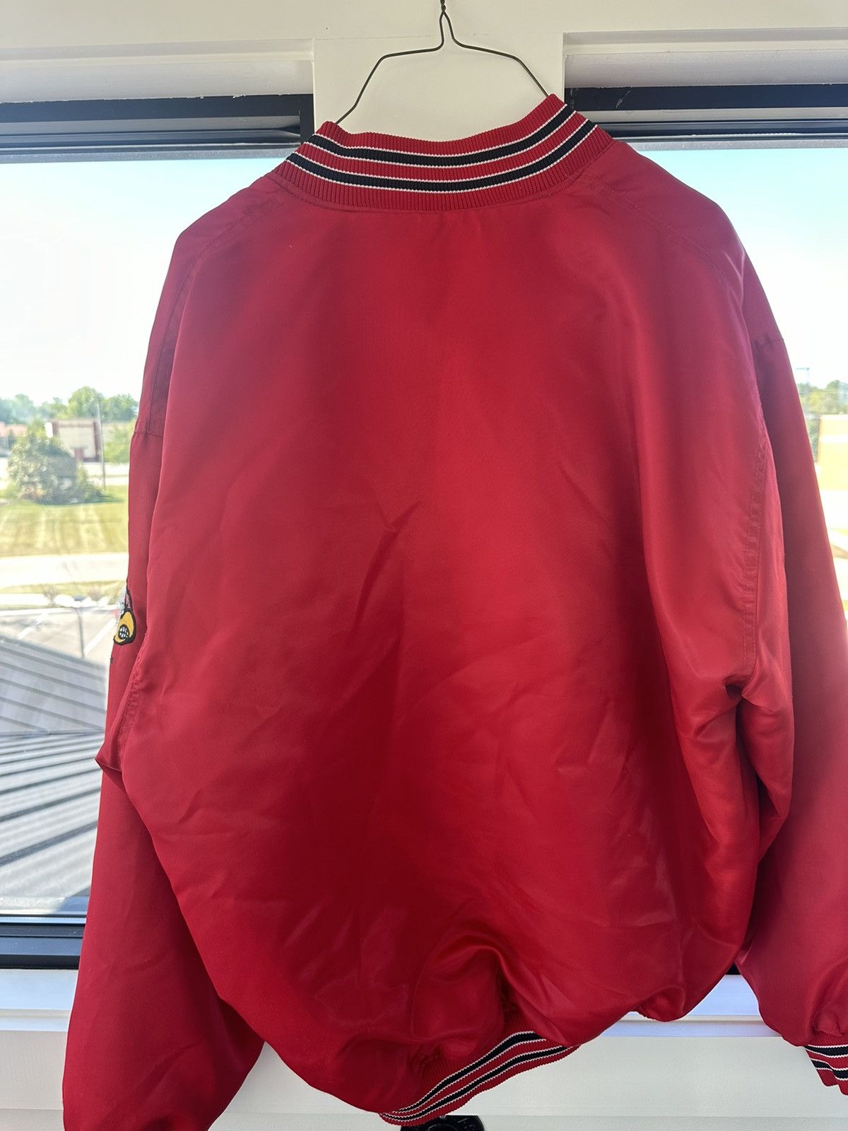 Vintage University Louisville satin varsity jacket Size US L / EU 52-54 / 3 - 3 Thumbnail