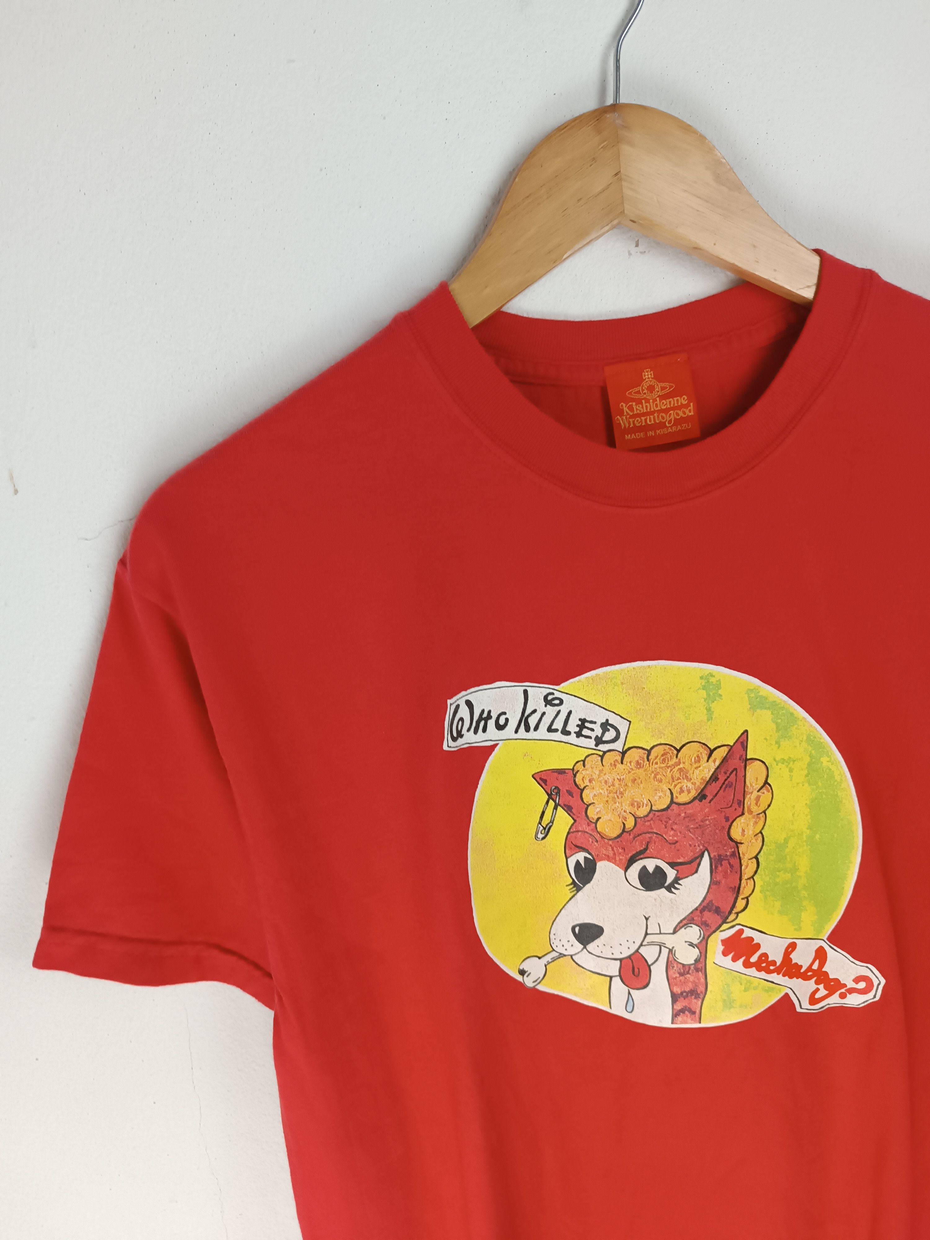 Japanese Brand VINTAGE KISHIDENNE WRERUTOGOOD WHO KILL BAMBI SEX PISTOLS Ts Size US M / EU 48-50 / 2 - 5 Thumbnail