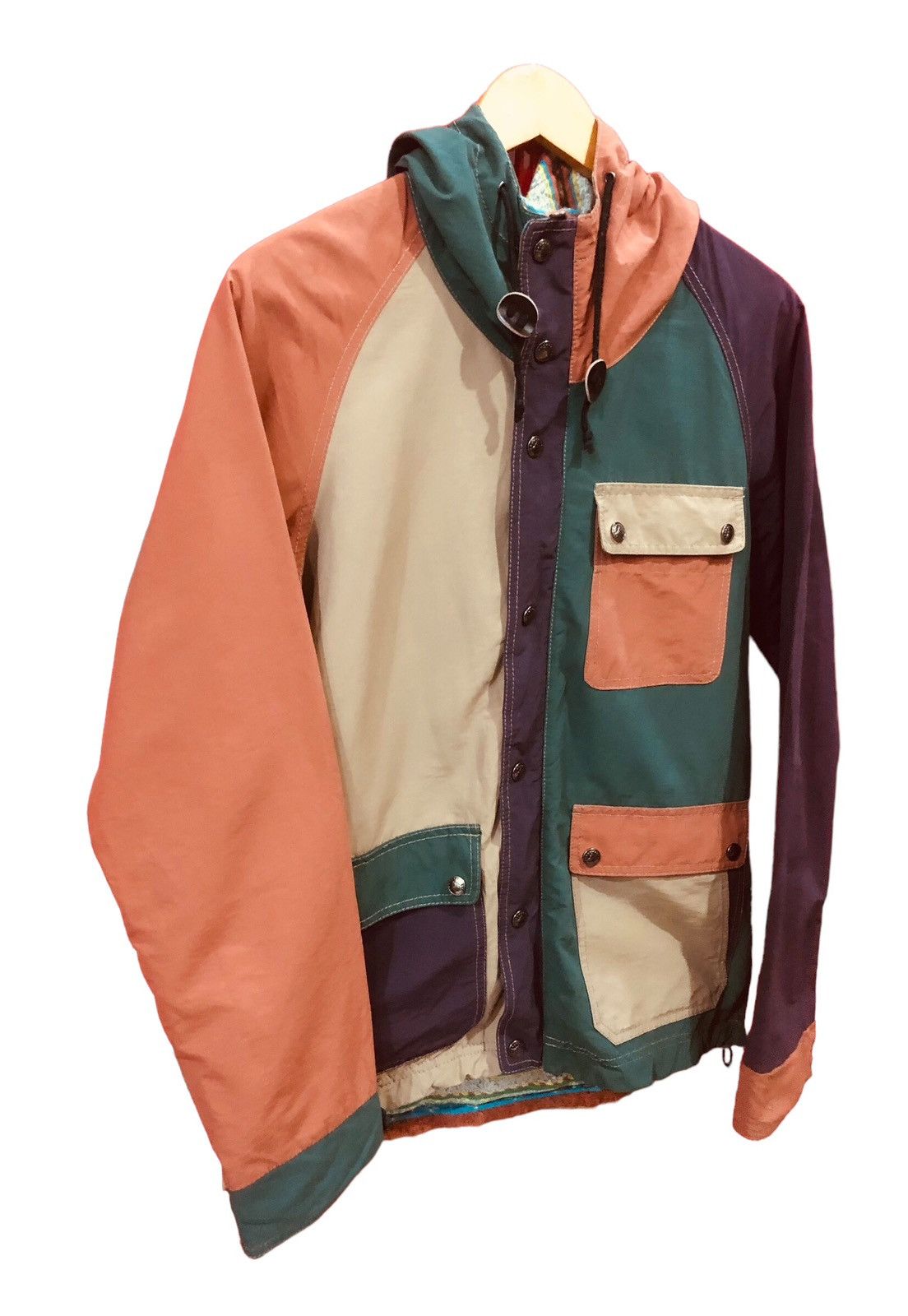 GRN GRN Reversible Color Block Hoodie Jacket Size US L / EU 52-54 / 3 - 2 Thumbnail