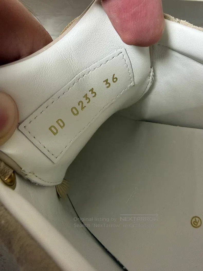 Louis Vuitton Louis Vuitton Nude pink suede reading shoes Size US 5.5 / IT 35.5 - 5 Thumbnail