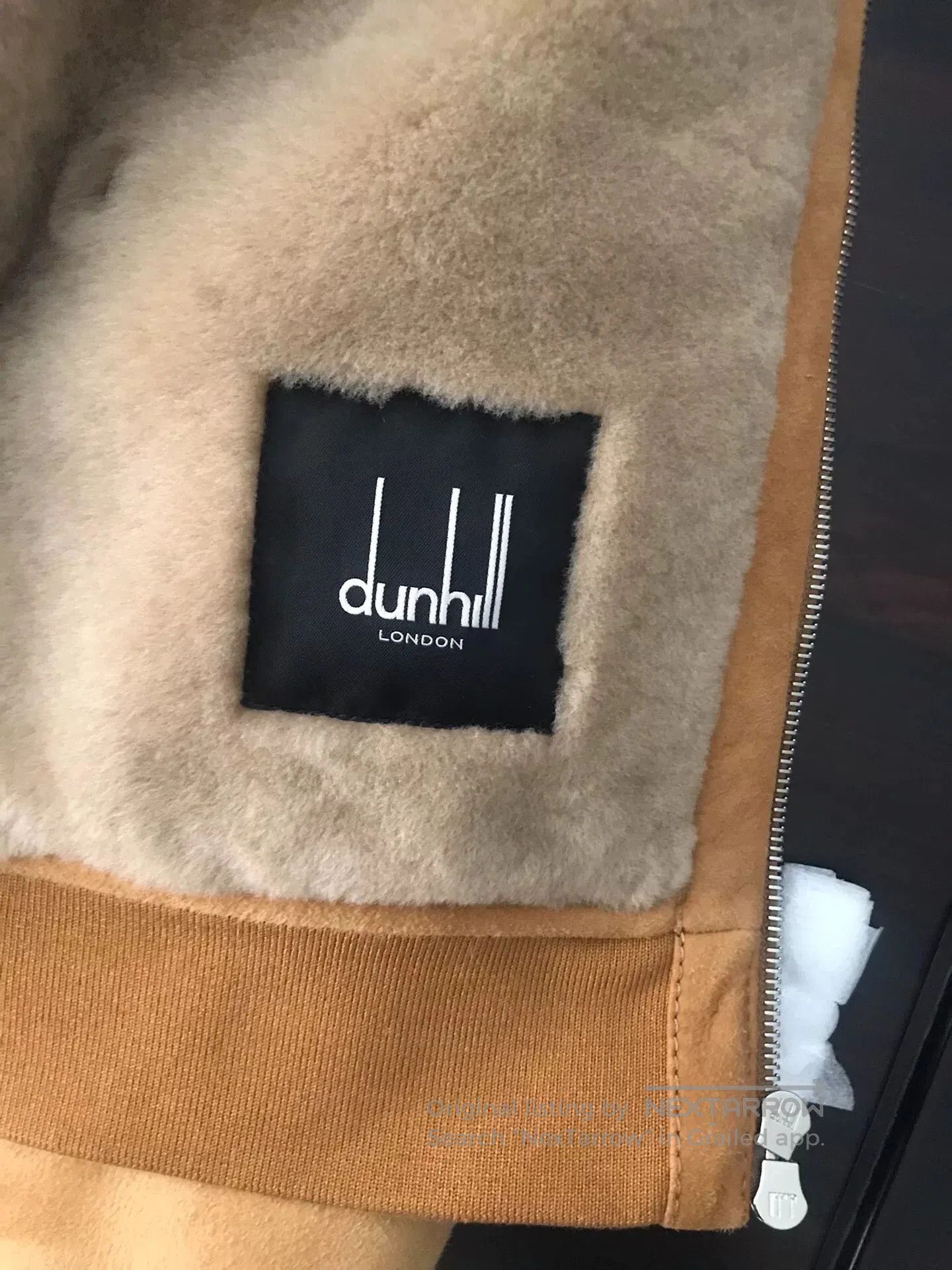 Alfred Dunhill dunhill sheepskin warm bomber jacket size S. Size US S / EU 44-46 / 1 - 5 Thumbnail