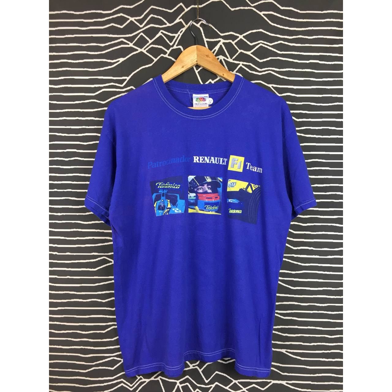 Formula 1 Vtg Patrocinador Renault Formula One Team Racing Tee Size US L / EU 52-54 / 3 - 1 Thumbnail