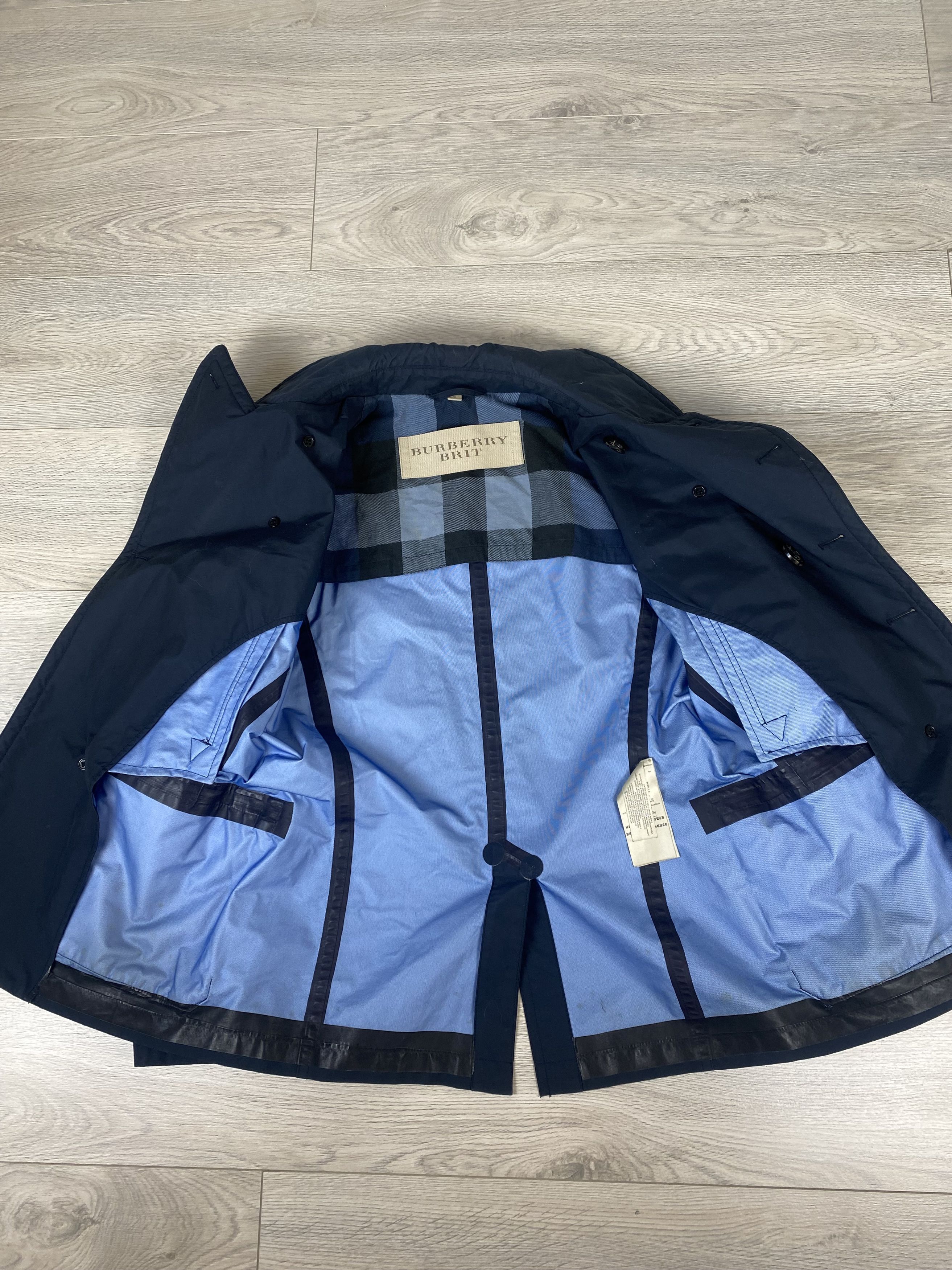 Burberry Burberry Brit Water Resistant Double Breasted Jacket Size US M / EU 48-50 / 2 - 6 Thumbnail