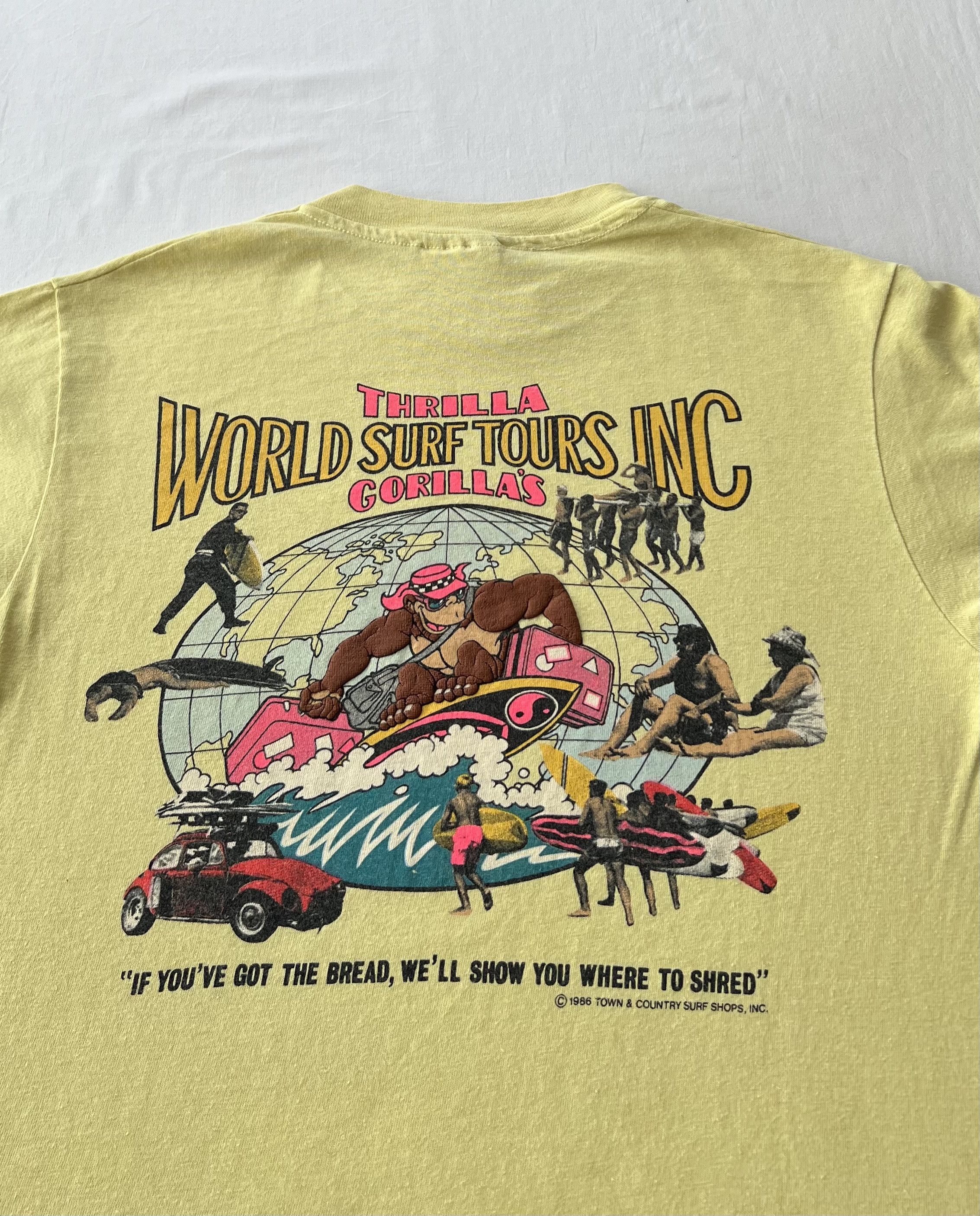 Vintage Vintage 1986 T&C Town & Country Surf Designs T-shirt Size US M / EU 48-50 / 2 - 11 Thumbnail