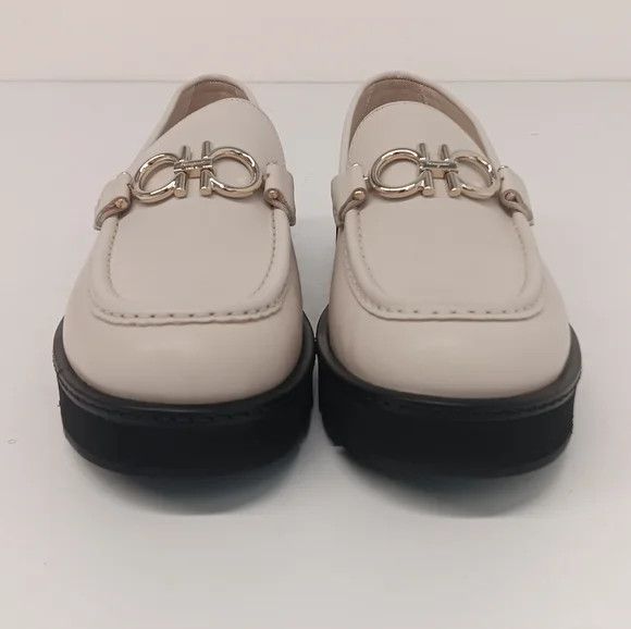 Salvatore Ferragamo Ferragamo Rolo Double Gancio Bit Loafers - Size 10 Size US 10 / IT 40 - 4 Thumbnail
