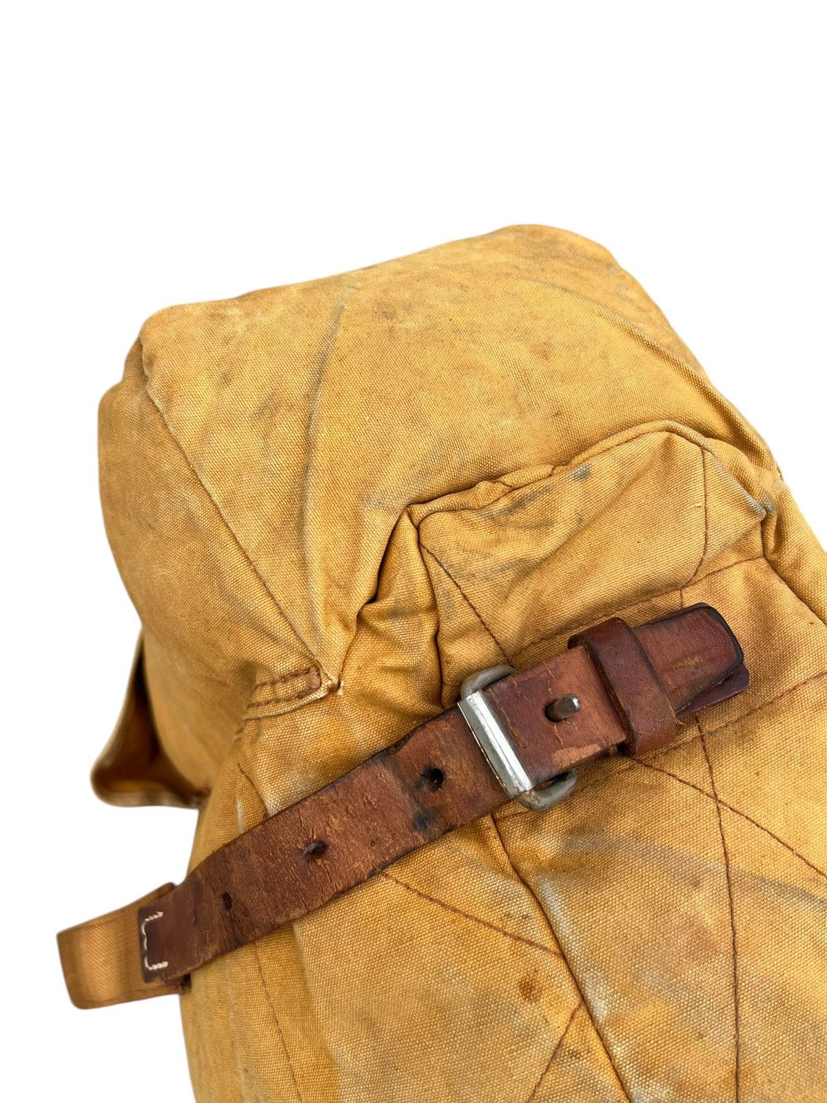 Vintage Distress Fade 60s 70s Japan Duck Canvas Hiking Backpack Huge Size ONE SIZE - 20 Thumbnail