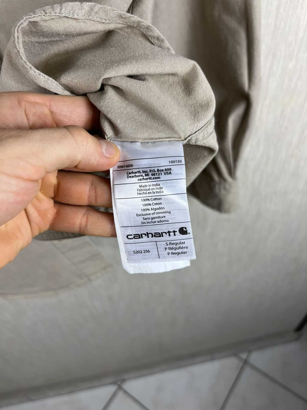 Carhartt Vintage Carhartt fort solid long sleeve shirt pocket work Size US S / EU 44-46 / 1 - 17 Thumbnail