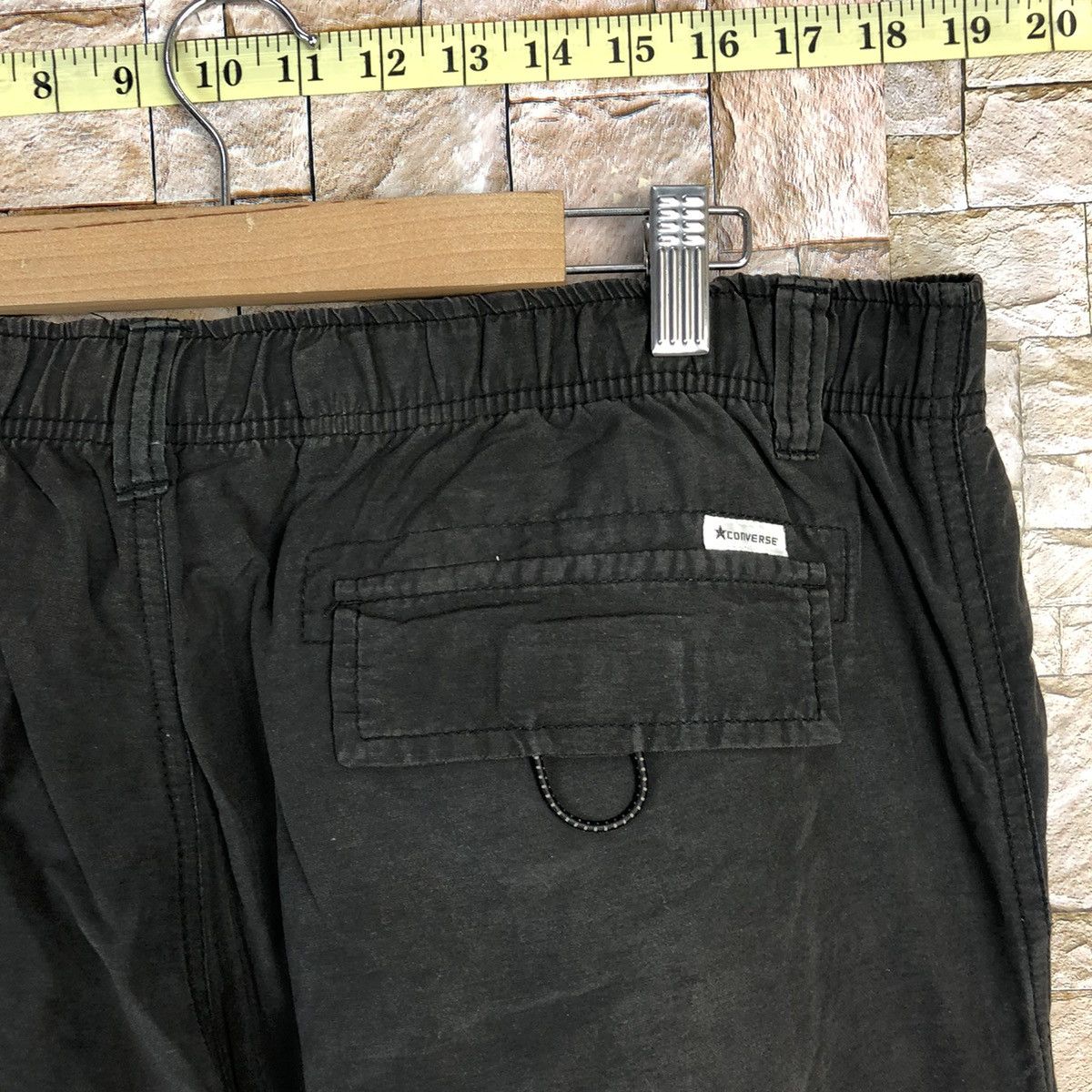Converse Converse Black Cargo Multipocket Pants #A733 Size US 33 - 20 Thumbnail
