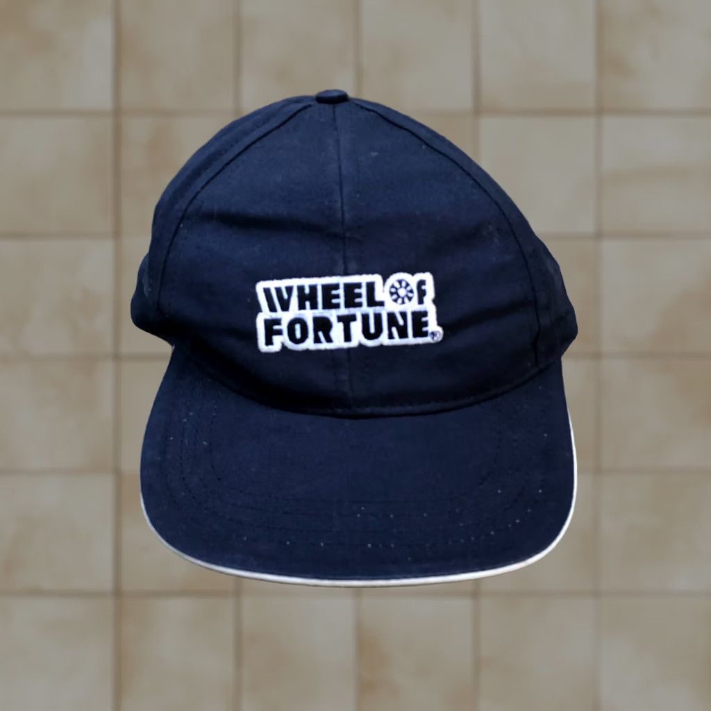 Etro VINTAGE Competition Headwear WHEEL OF FORTUNE Snapback Hat Blue Cap Retro Mens One Size Blue Snapback Hat Size ONE SIZE - 1 Thumbnail
