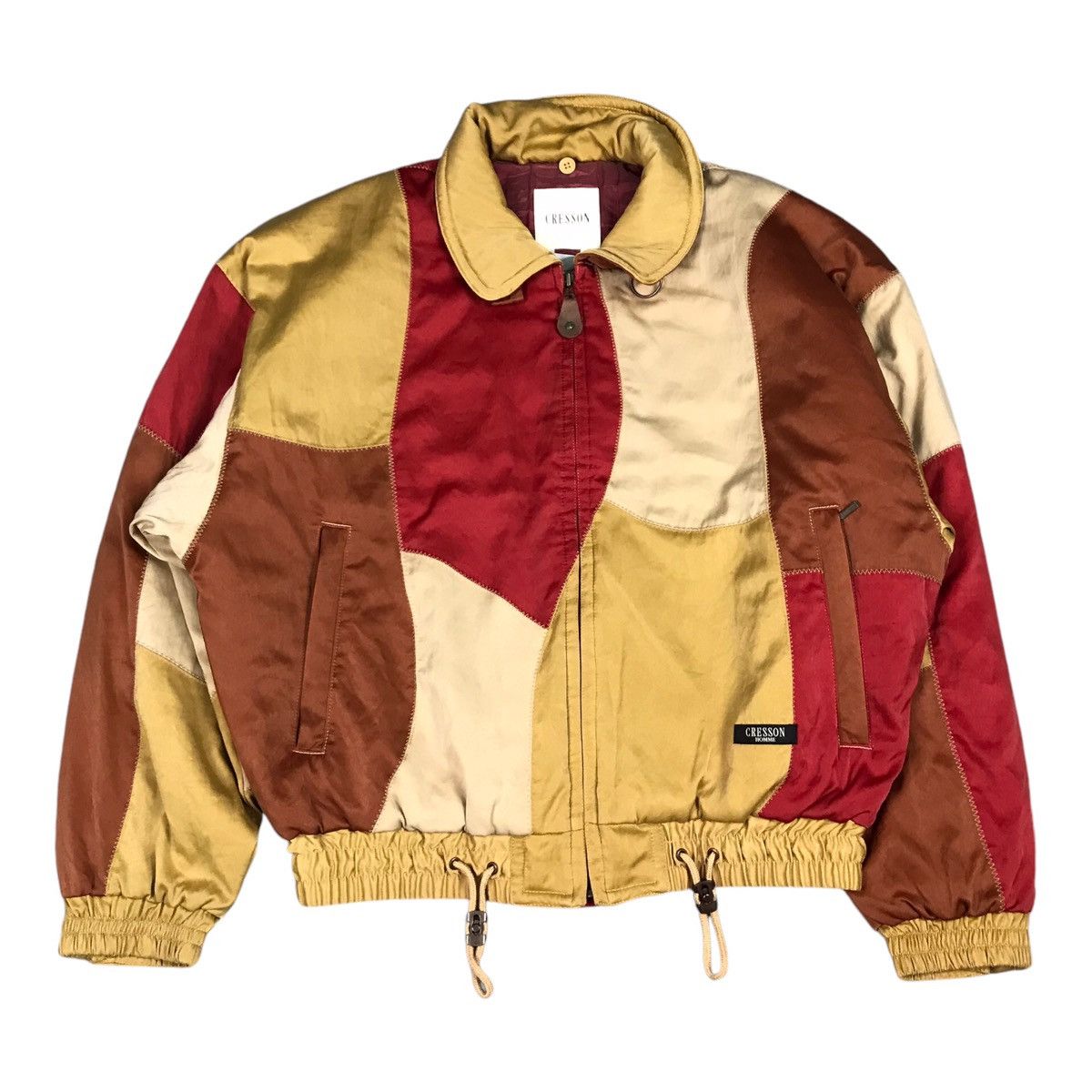 CRESSON JAPAN PATCHWORK BOMBER JACKET