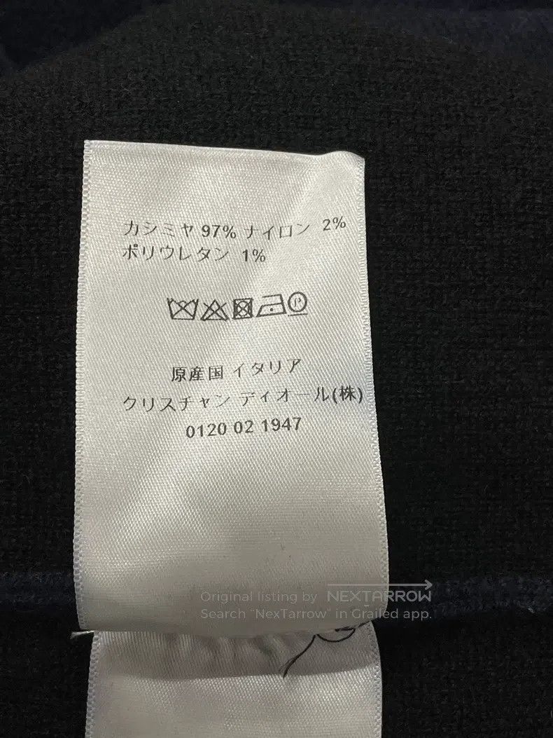 Dior Dior Dark blue 8-letter hooded knit sweater Size XS / US 0-2 / IT 36-38 - 5 Thumbnail