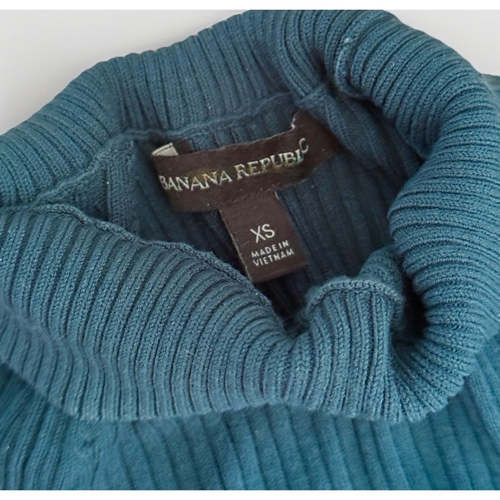 Banana Republic Banana Republic Pleated Knit Sweater Dress Dark Blue Midi  XS | Grailed