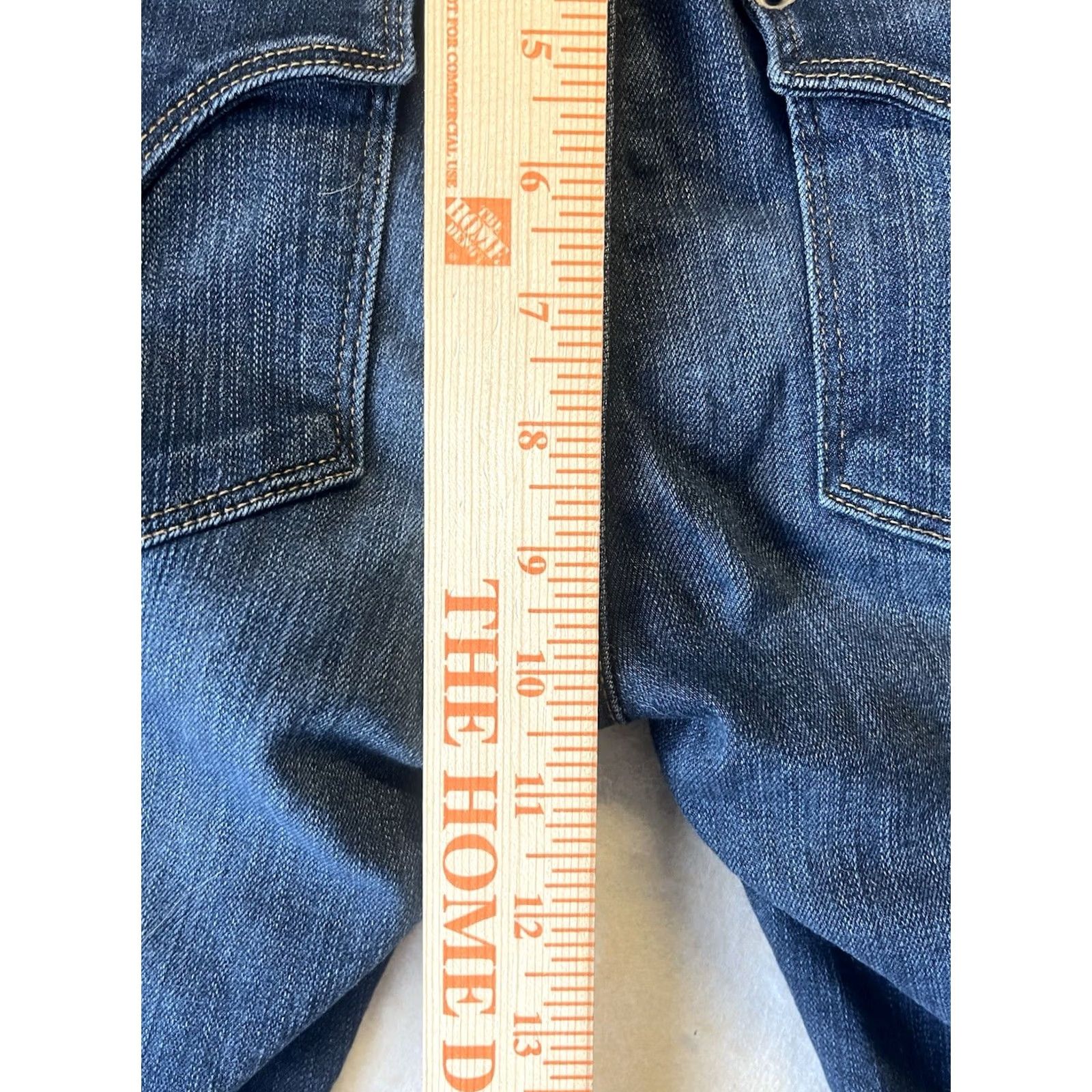 Hudson Hudson Women's Jeans Size 27 Low Rise Dark Denim Size 27" / US 4 / IT 40 - 4 Thumbnail