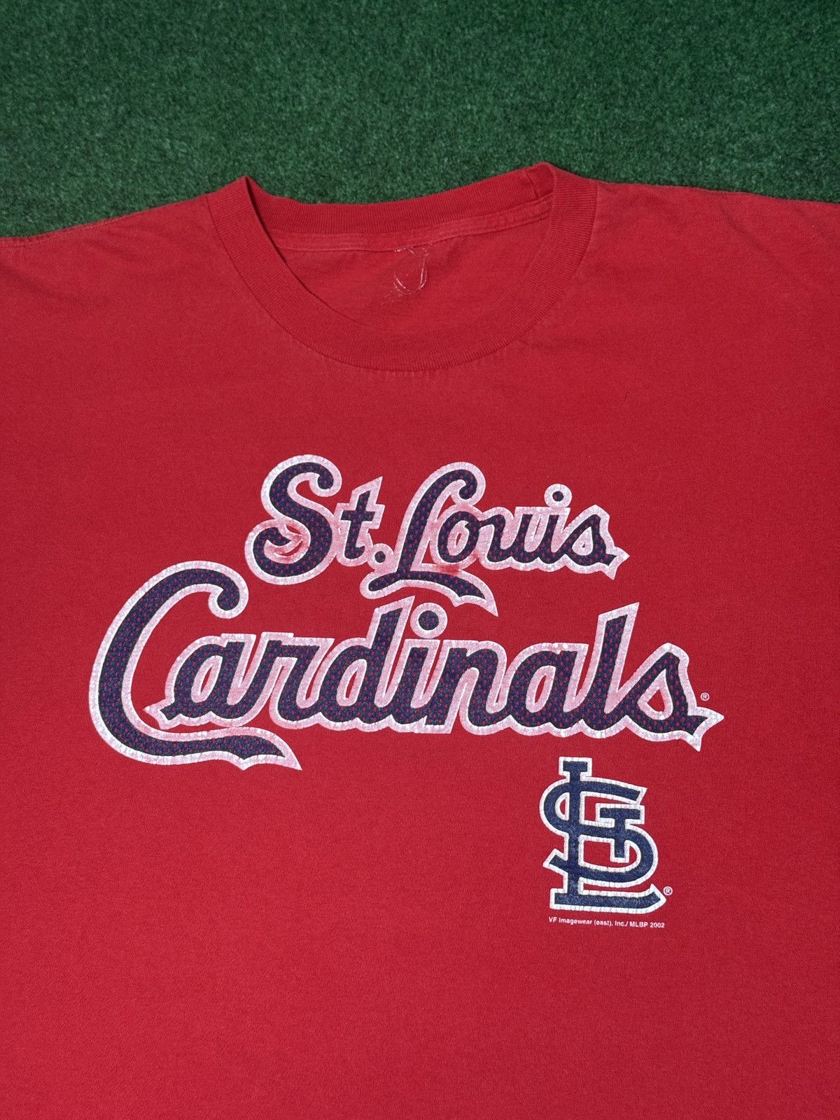 MLB Vintage Y2K St Louis Cardinals MLB 2002 XL Baseball T Shirt Size US XL / EU 56 / 4 - 2 Thumbnail