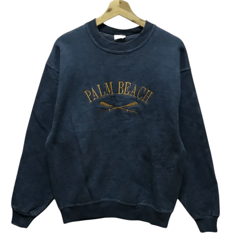 Vintage Vintage Palm Beach Sweatshirts Size US M / EU 48-50 / 2 - 1 Thumbnail