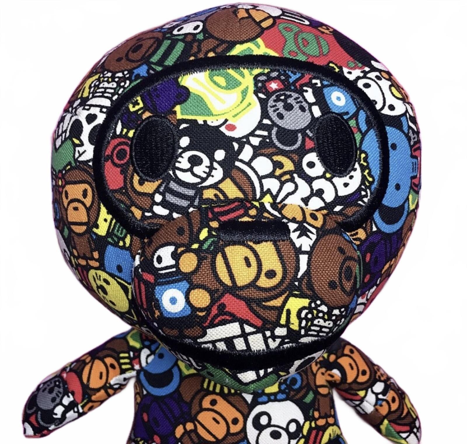 Bape BAPE x Baby Milo & Friends Safari Print Plush 35cm Size ONE SIZE - 2 Thumbnail