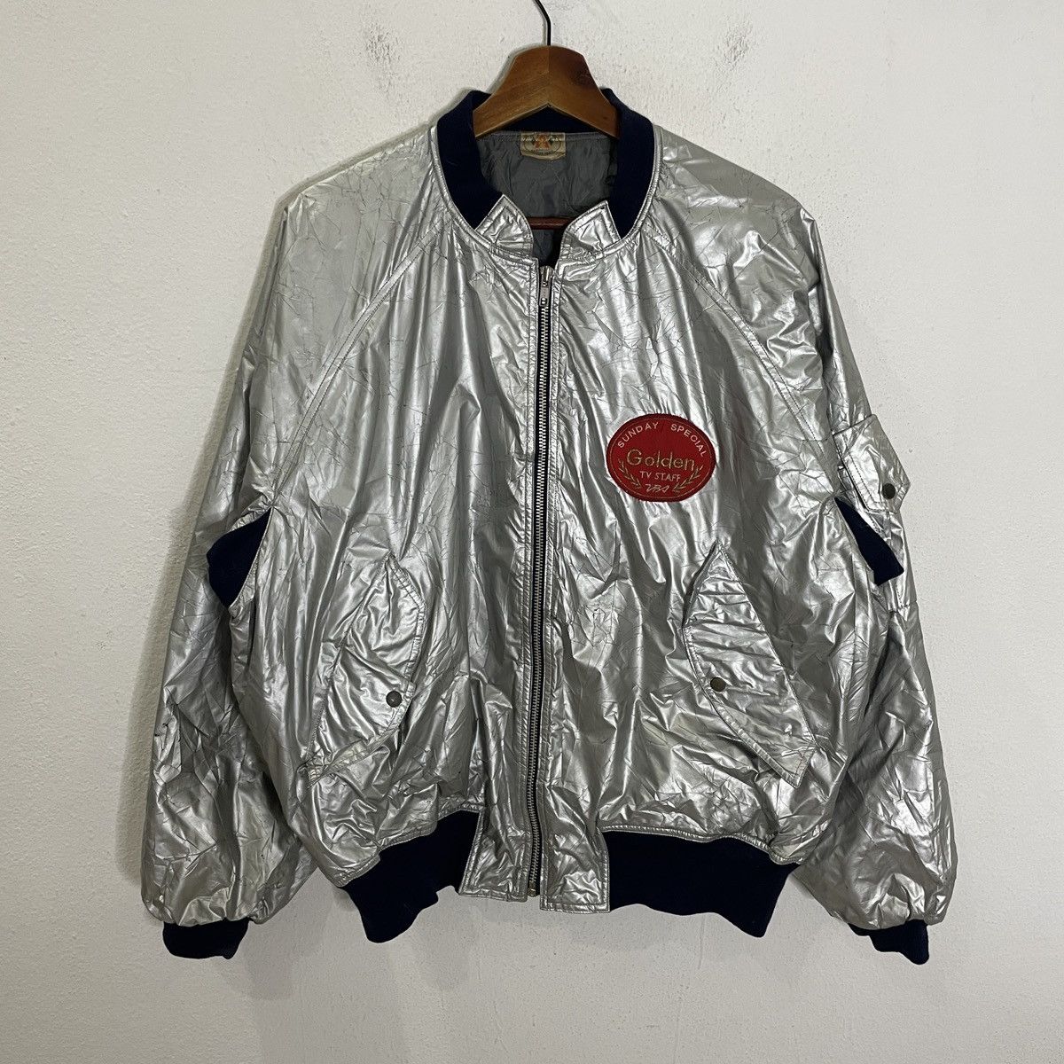 Formula 1 Vintage Alpha Cubic Racing Team Bomber Jacket Size US XL / EU 56 / 4 - 1 Thumbnail