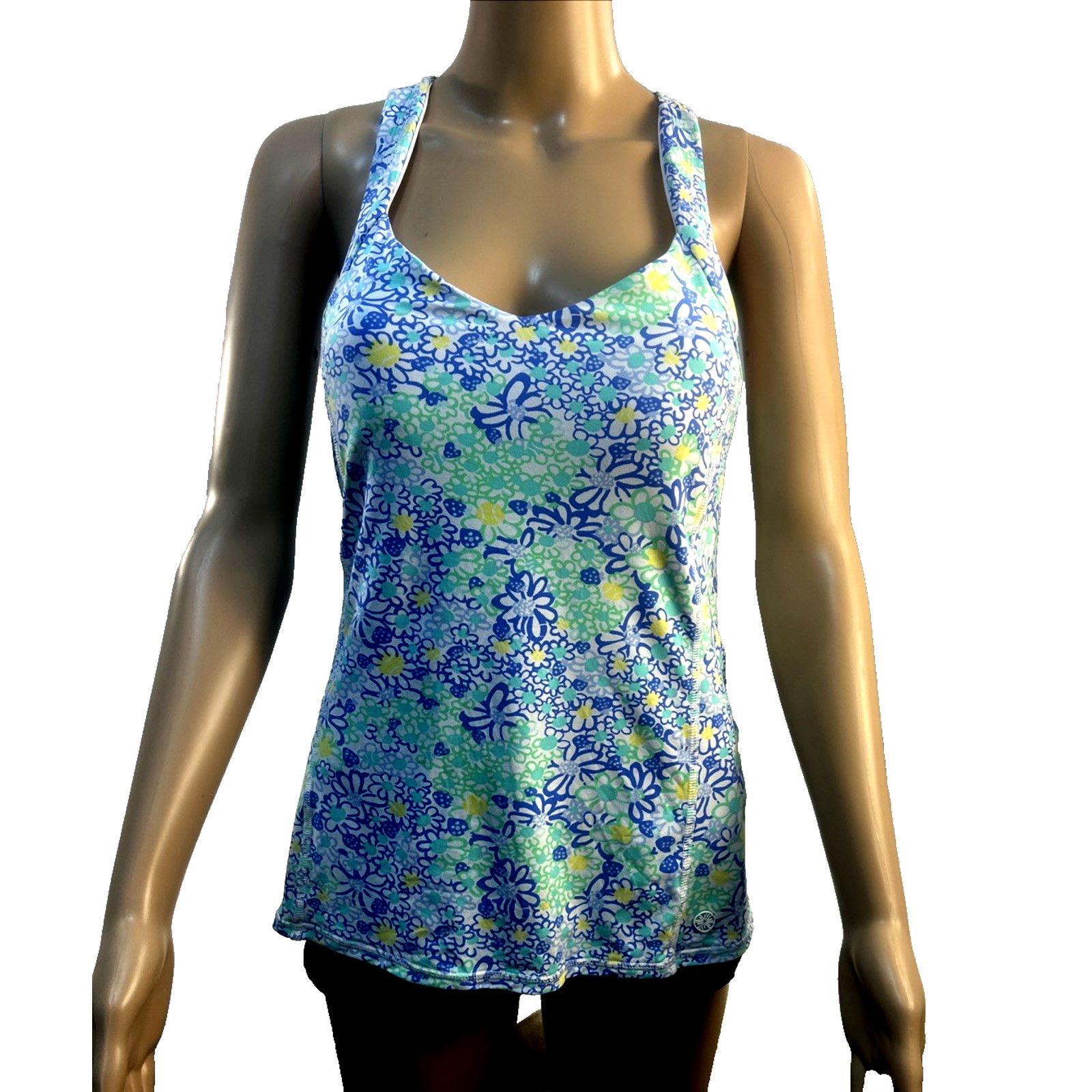 Lilly Pulitzer Lilly Pulitzer Bliss Tank Woman Small Blue Cay to My Heart Size S / US 4 / IT 40 - 1 Thumbnail