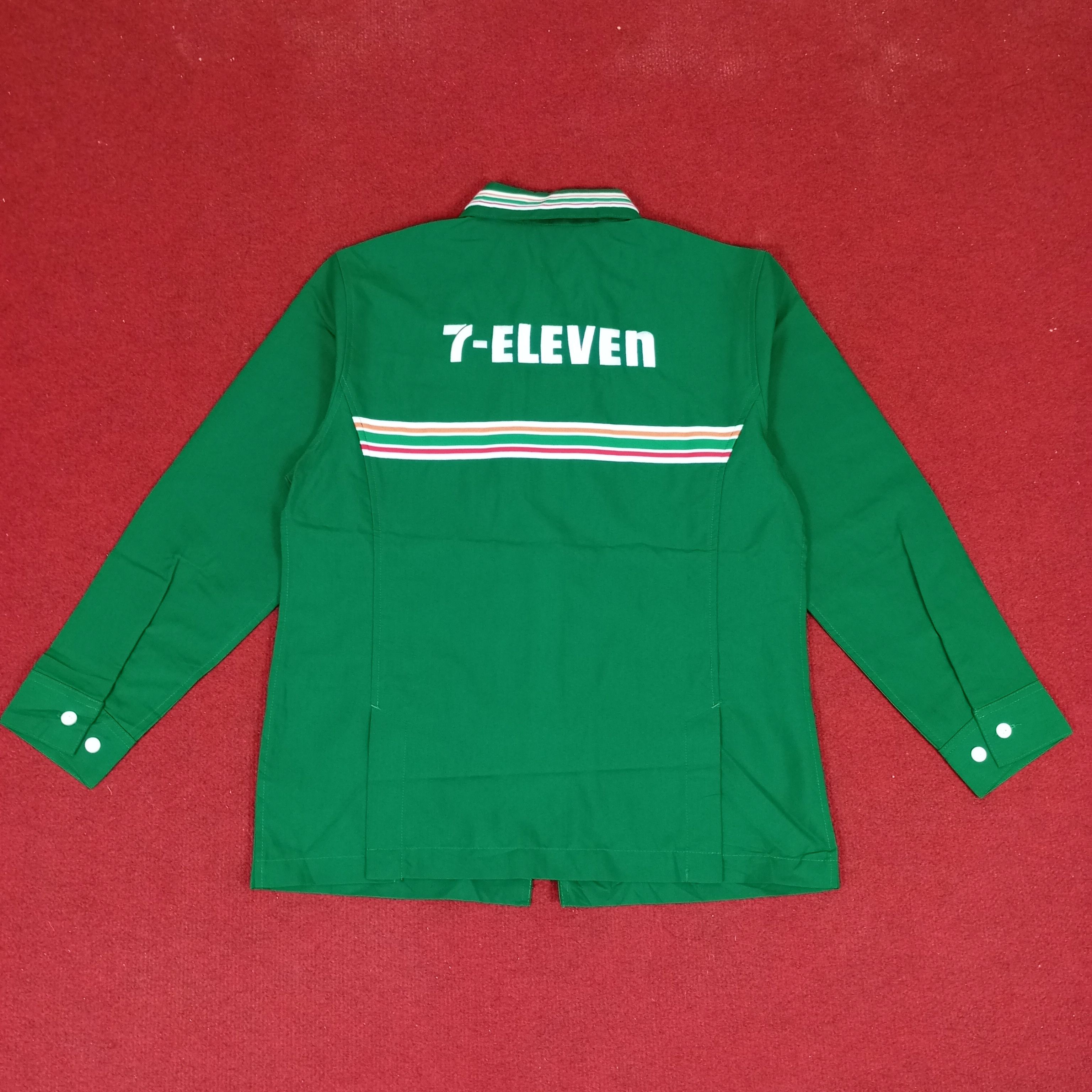 Japanese Brand × Vintage 7 Eleven Japanese Workers Uniform Jacket Size US S / EU 44-46 / 1 - 3 Thumbnail