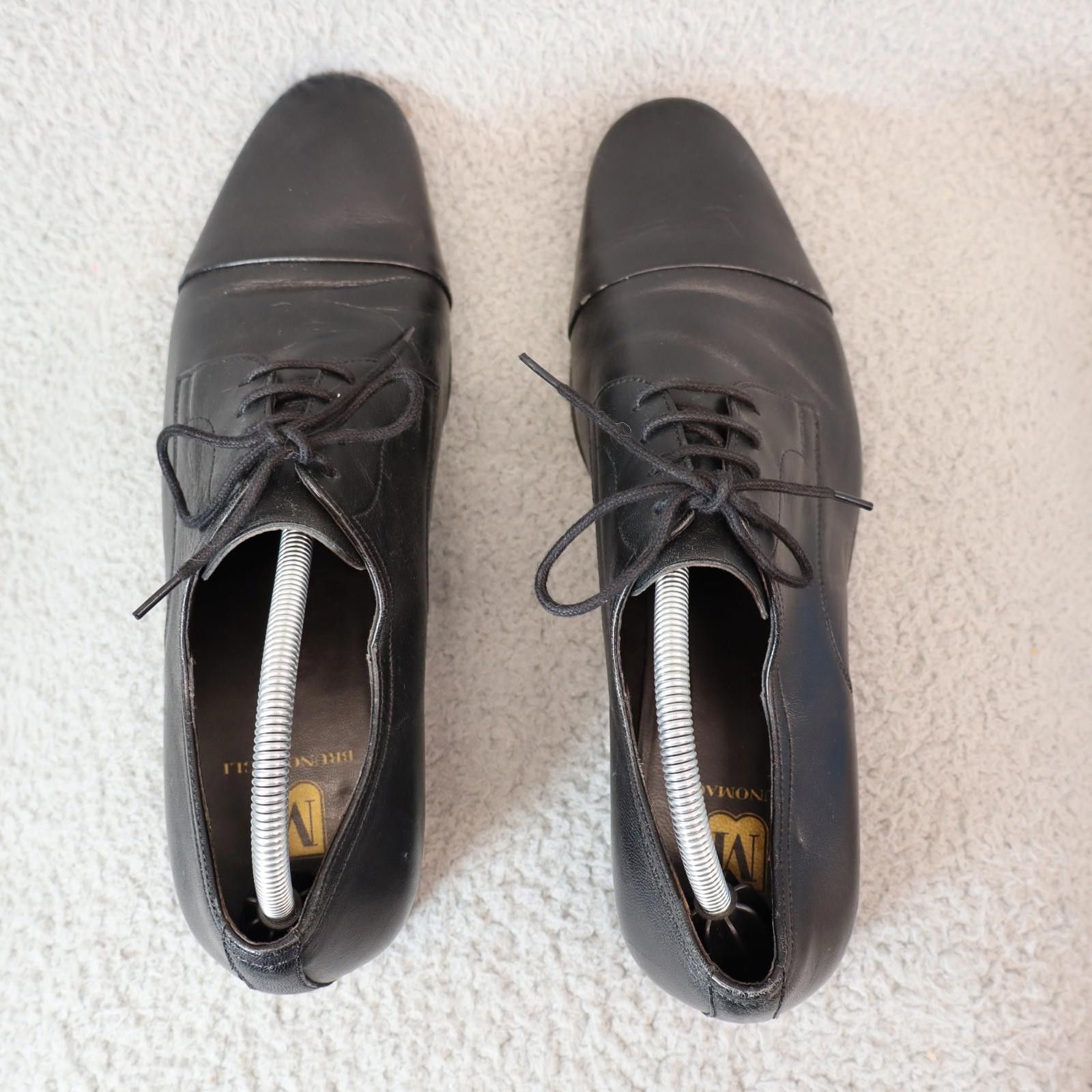Bruno Magli Bruno Magli - Martico - Mens 9.5 M Black Leather Shoes Size US 9.5 / EU 42-43 - 6 Thumbnail