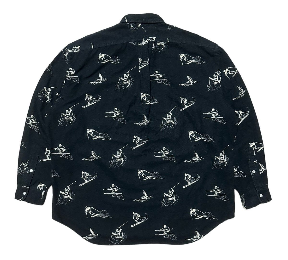 RARE ‼️ Ralph Lauren Ski Over Print Flannel Shirts
