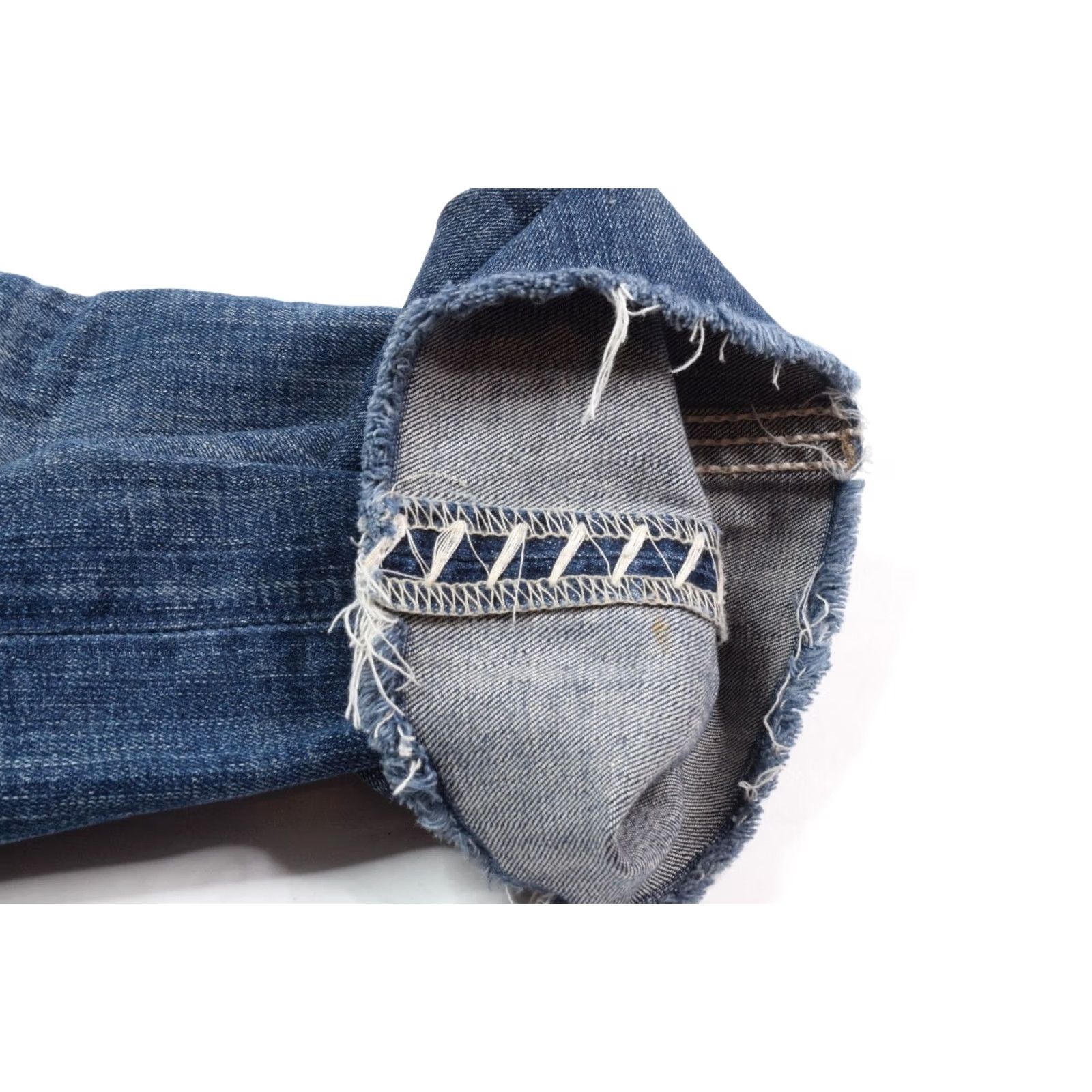 Vintage BKE Starlite Cropped Jeans Womens 27 Blue Slim Fit Low Rise Cotton Stretch Denim Jeans Size 27" / US 4 / IT 40 - 4 Thumbnail