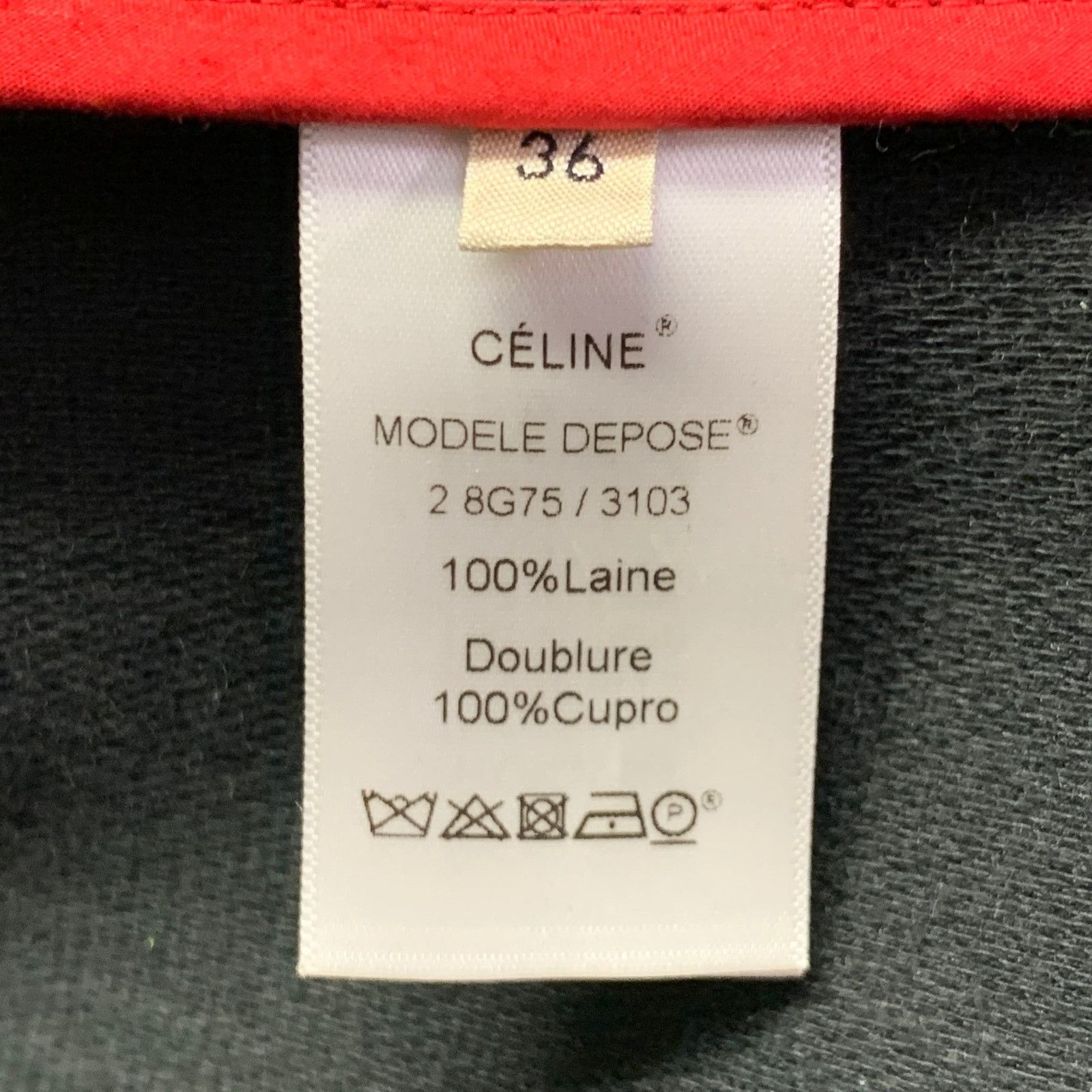 Celine CELINE Size 4 Black Wool Zippers Detail Bondage Coat Size S / US 4 / IT 40 - 7 Thumbnail