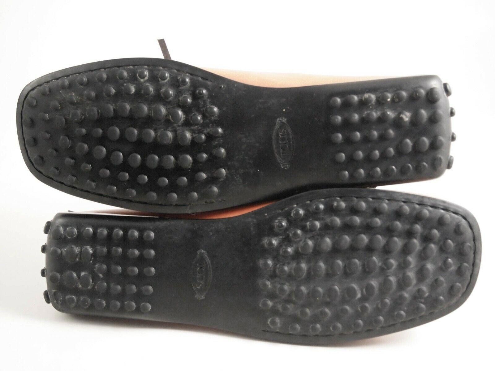 Tod's Tod's Loafers Orange Leather Womens EU 36 US 6 Size US 6 / IT 36 - 8 Thumbnail