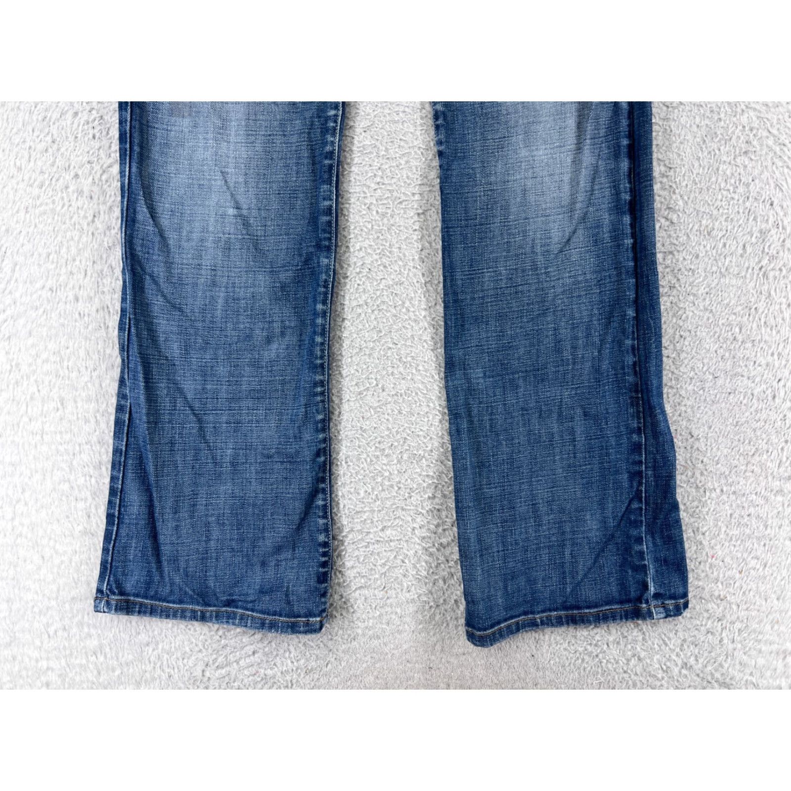 Vintage Joe's Jeans Womens Jeans 28 Blue Denim Low Rise Regular 5-Pocket Distressed Cotton Blend Size 28" / US 6 / IT 42 - 5 Thumbnail