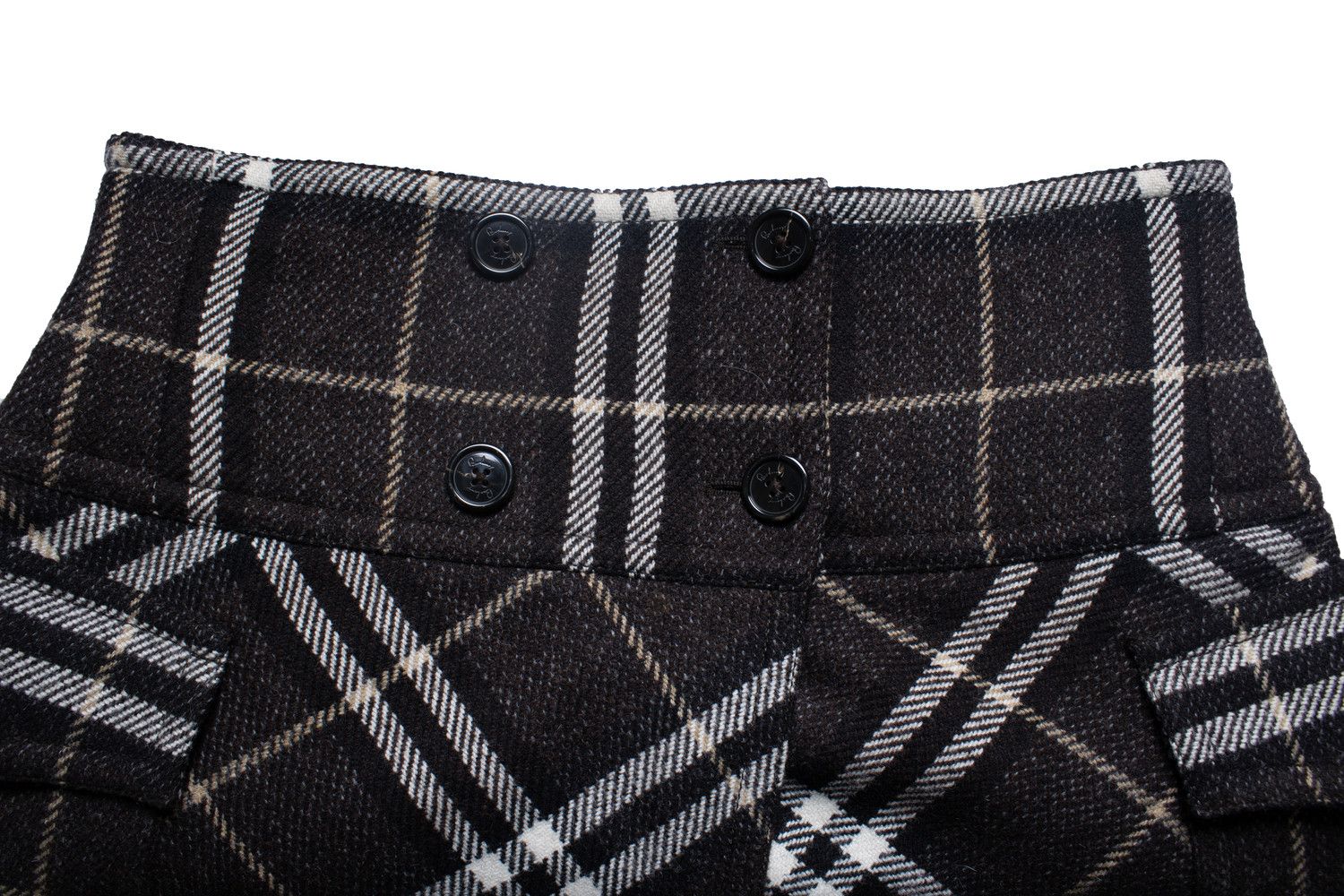 Burberry Burberry, checkered wool skirt Size 30" / US 8 / IT 44 - 5 Thumbnail