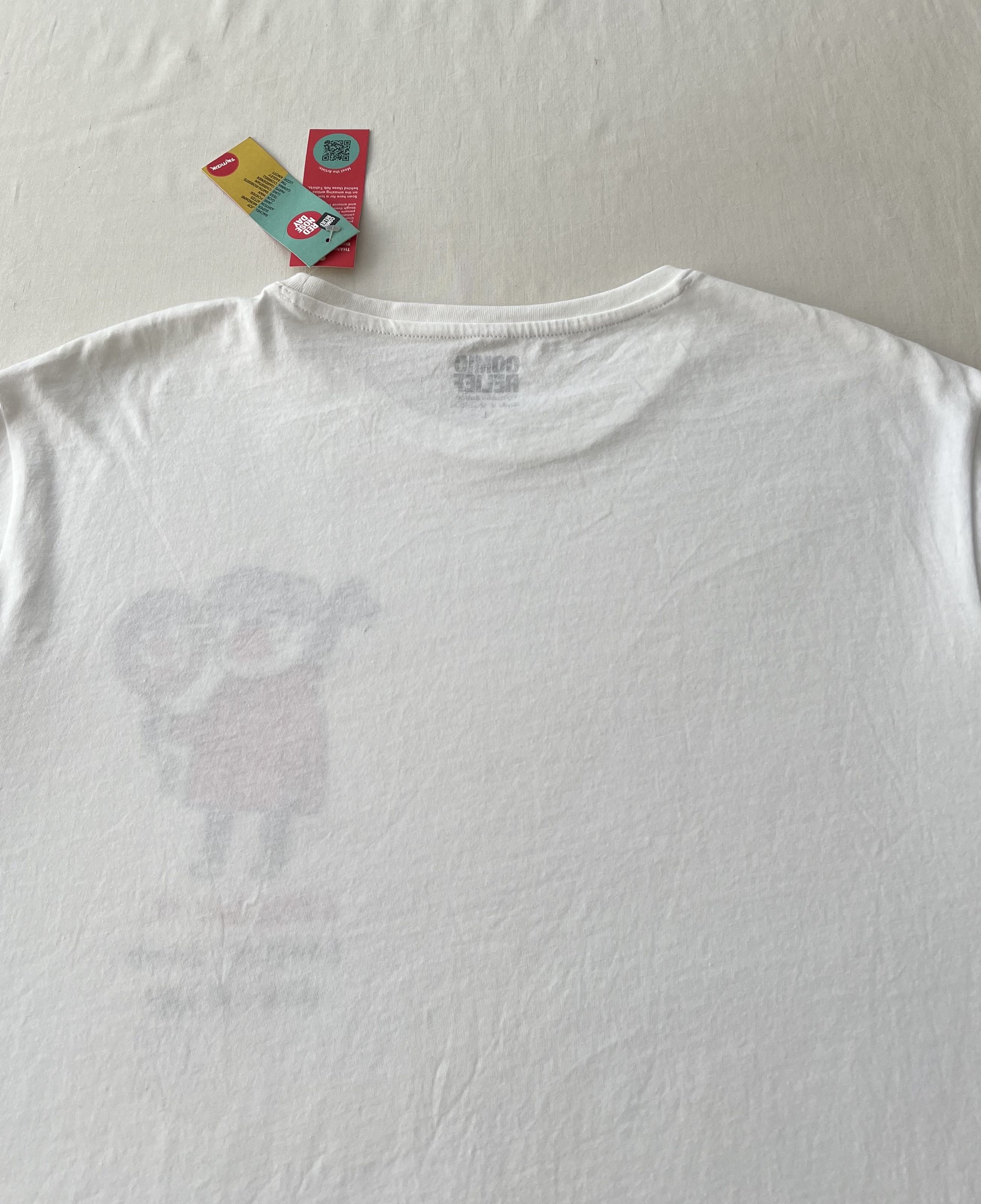 Arts & Science Comic Relief Gemma Correll Art Design White T-shirt Size US L / EU 52-54 / 3 - 9 Thumbnail