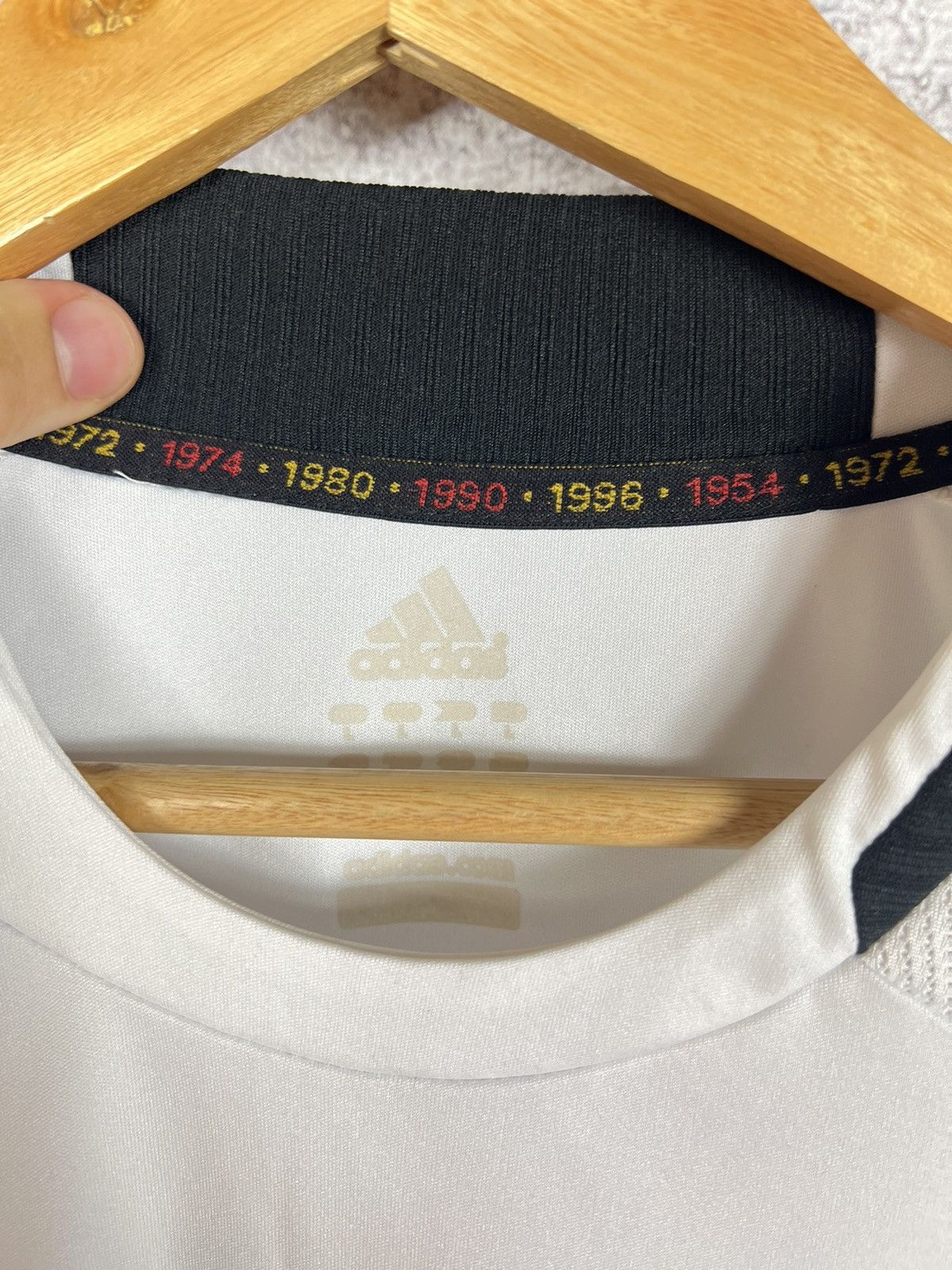 Adidas Vintage Adidas Germany 2008/2009 Home Soccer Jersey Size US L / EU 52-54 / 3 - 7 Thumbnail