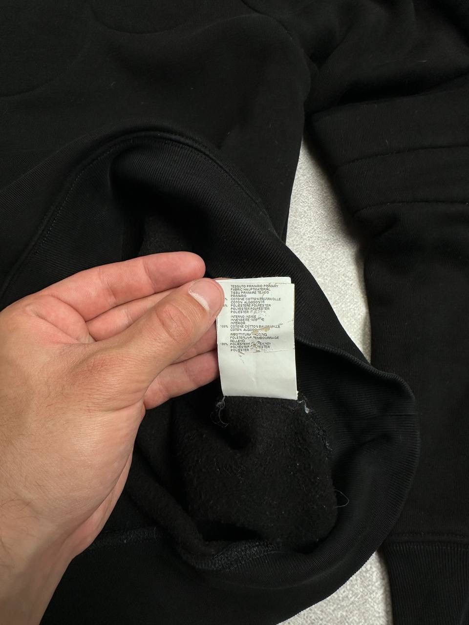 Maison Margiela Maison Margiela MM6 Black Embroidery Sweatshirt M Size US M / EU 48-50 / 2 - 7 Thumbnail
