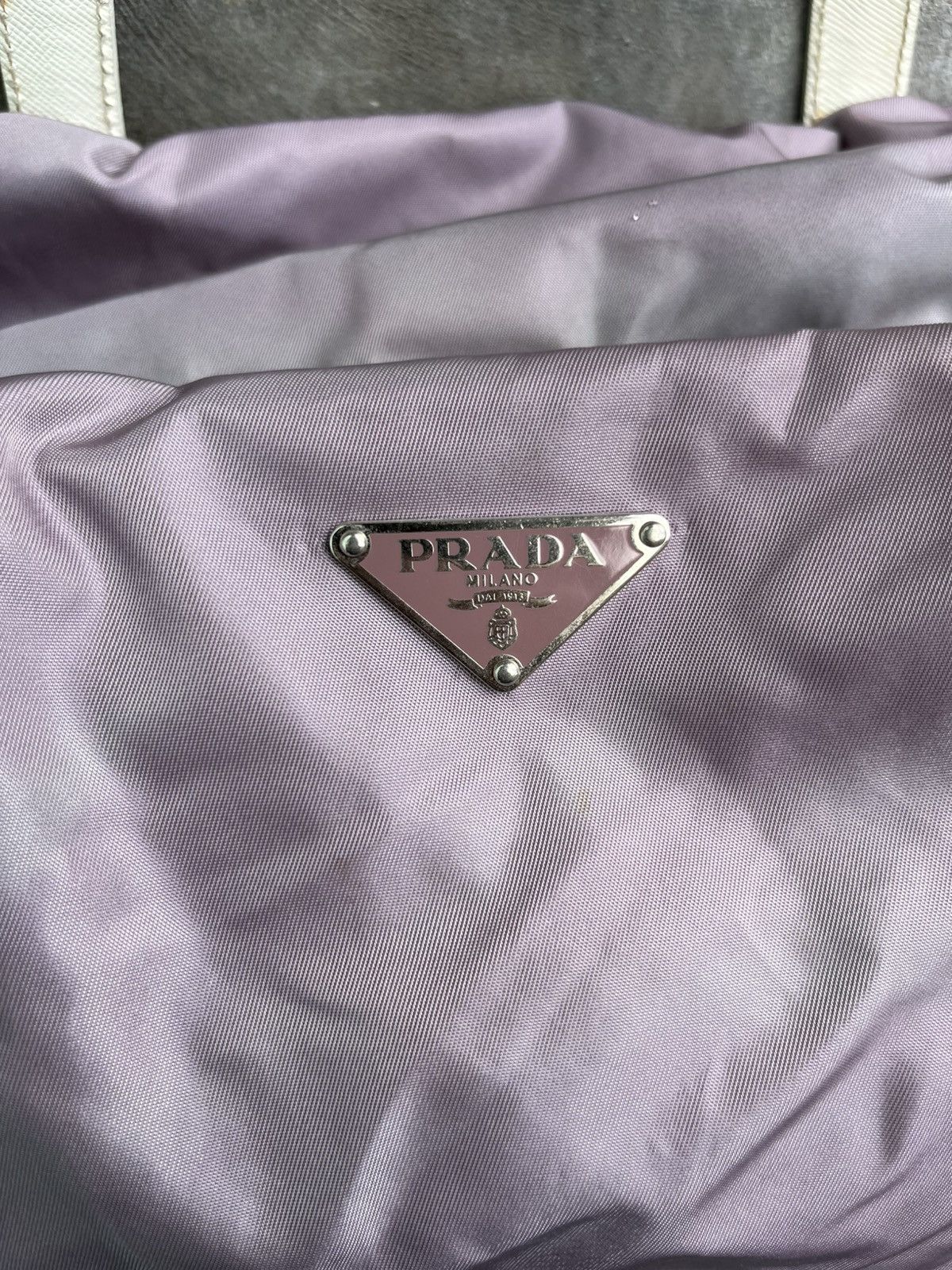 Prada Tesutto Midi Bowler Bag Size ONE SIZE - 10 Thumbnail