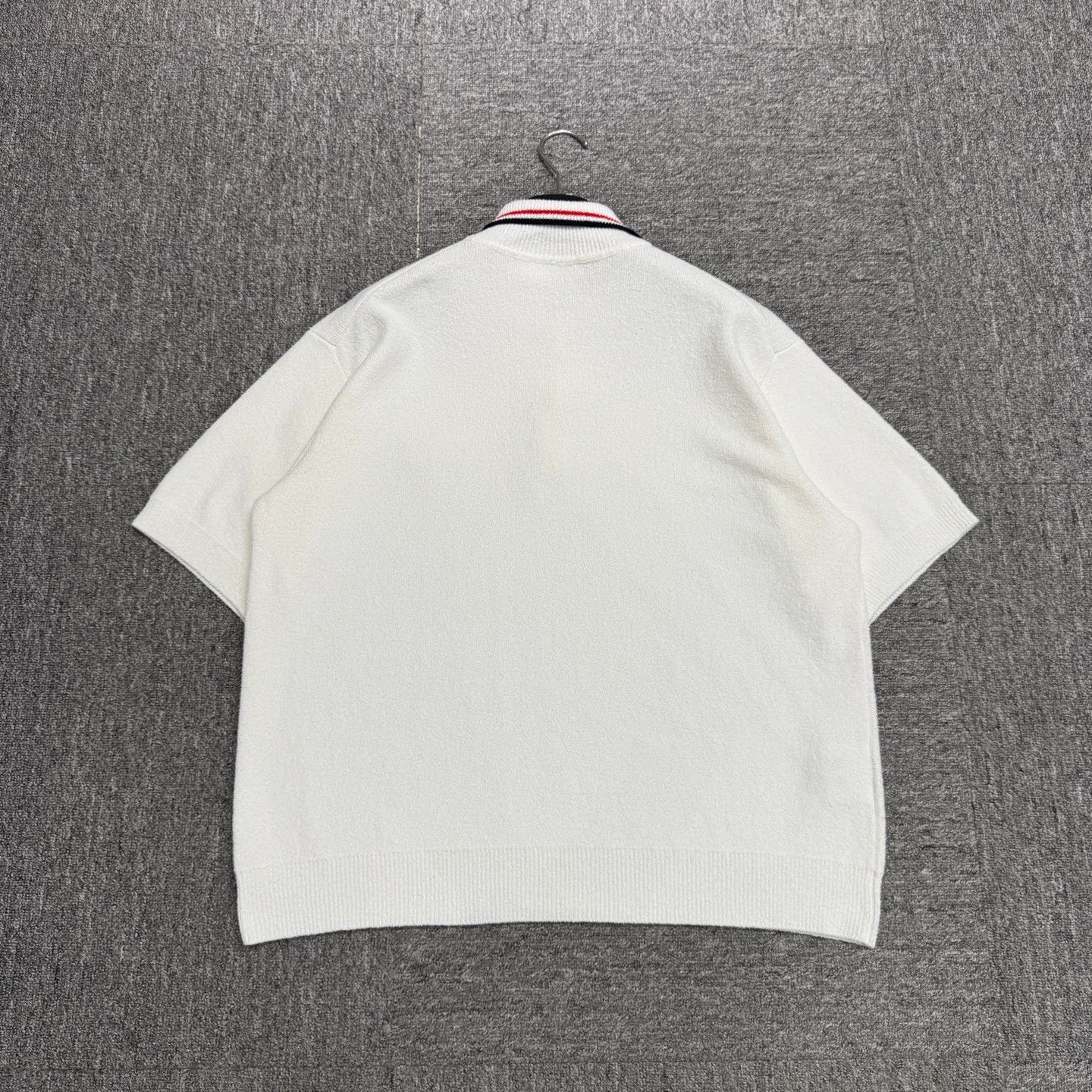 Miu Miu MIUMIU Embroidered Letter Polo Shirt Women's 42 Size M / US 6-8 / IT 42-44 - 5 Thumbnail