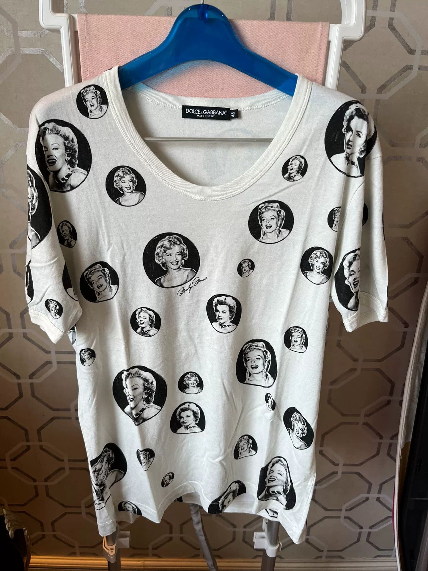 Dolce & Gabbana Dolce & Gabbana Marilyn Monroe Print T-shirt Size US M / EU 48-50 / 2 - 1 Thumbnail