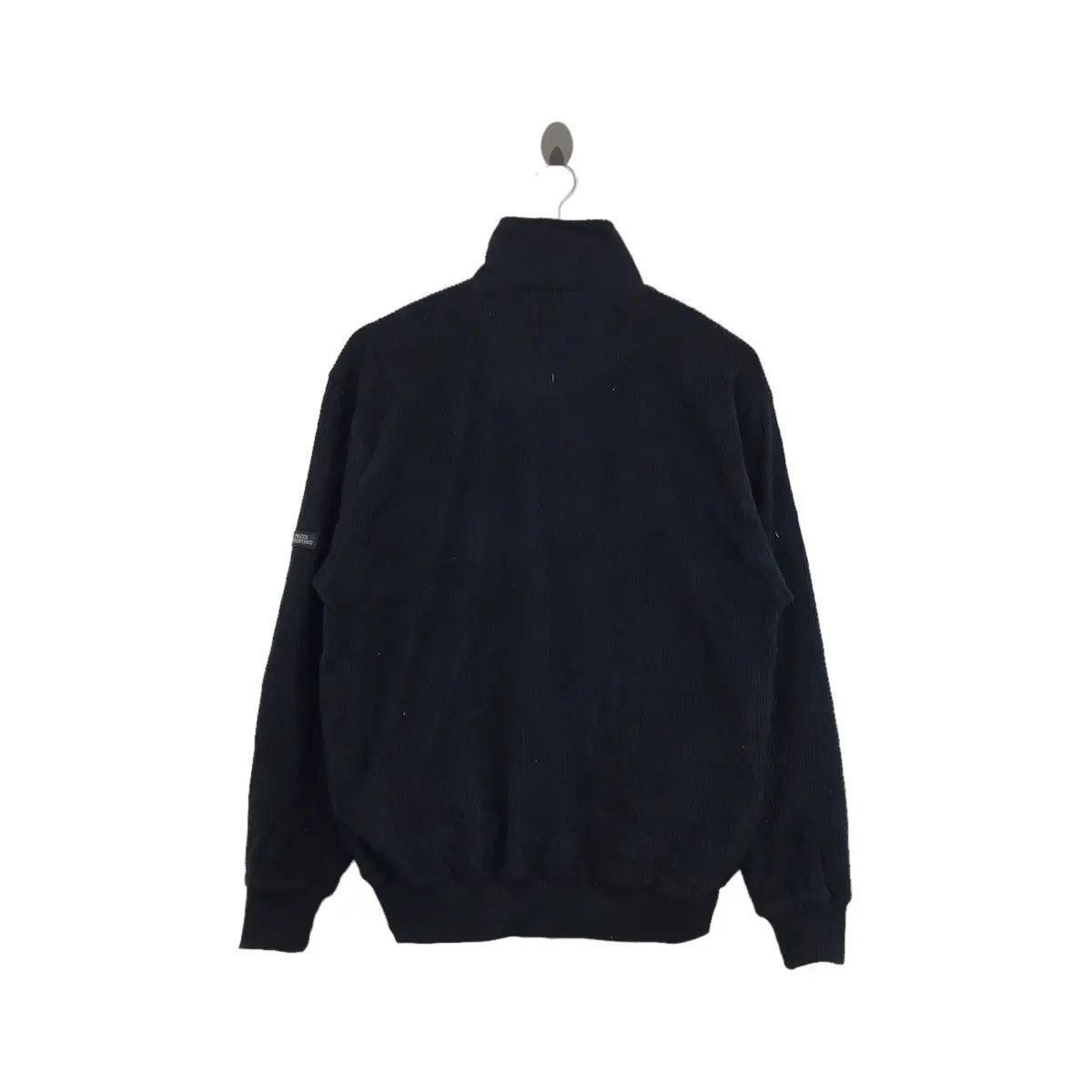 Vintage Vintage PIAZZA VALENTINO ITALY Striped Fleece Jacket Size US M / EU 48-50 / 2 - 2 Thumbnail