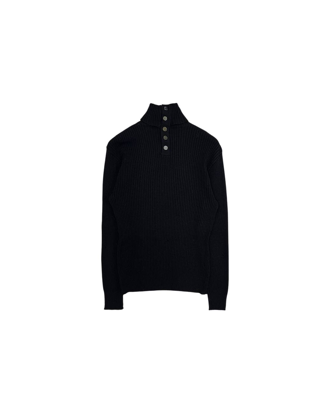 Fendi Ribbed Roll Neck Knit