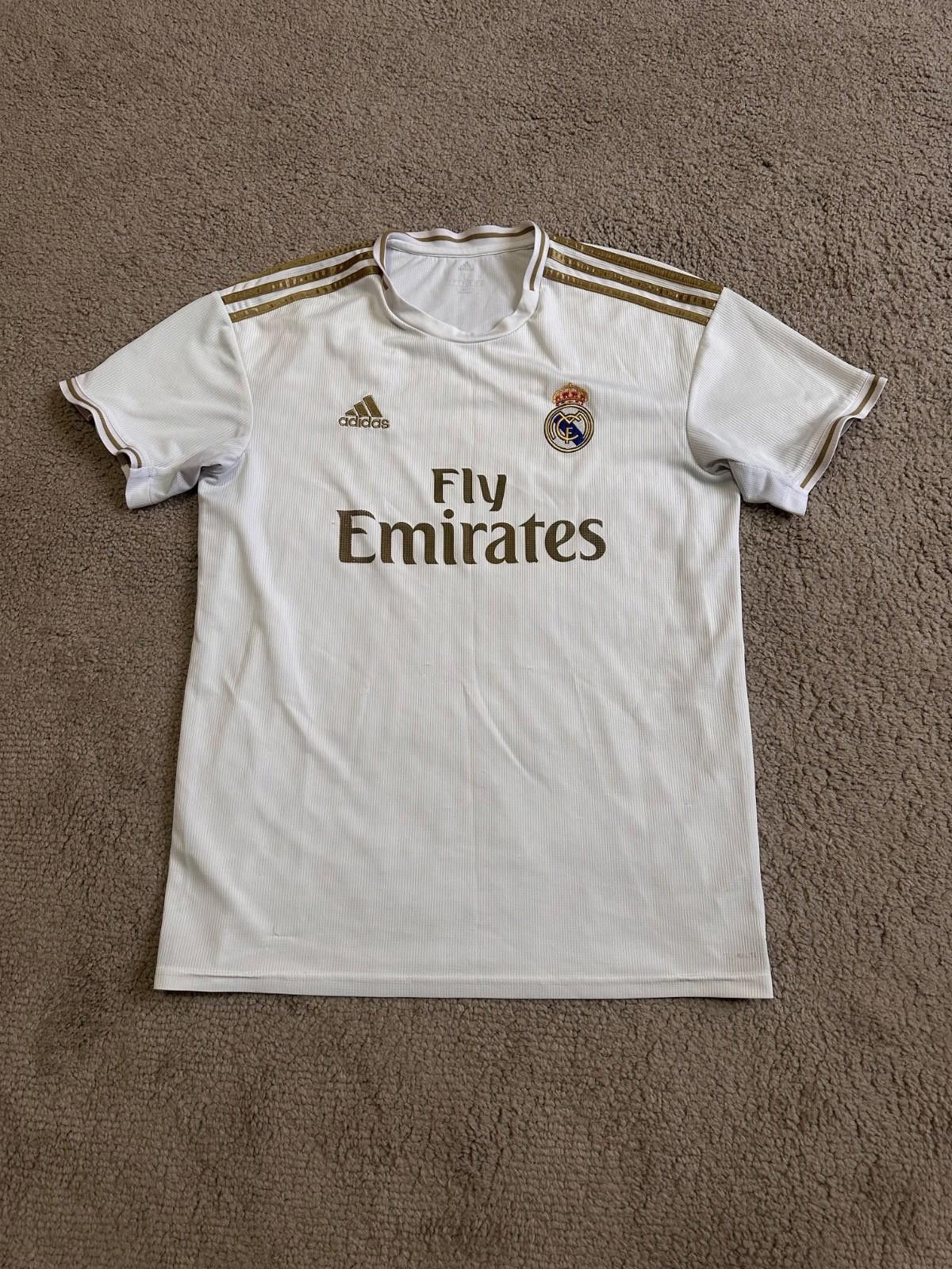 Adidas REAL MADRID 2019 2020 HOME SHIRT JERSEY ADIDAS DW4433 sz L Size US L / EU 52-54 / 3 - 1 Thumbnail