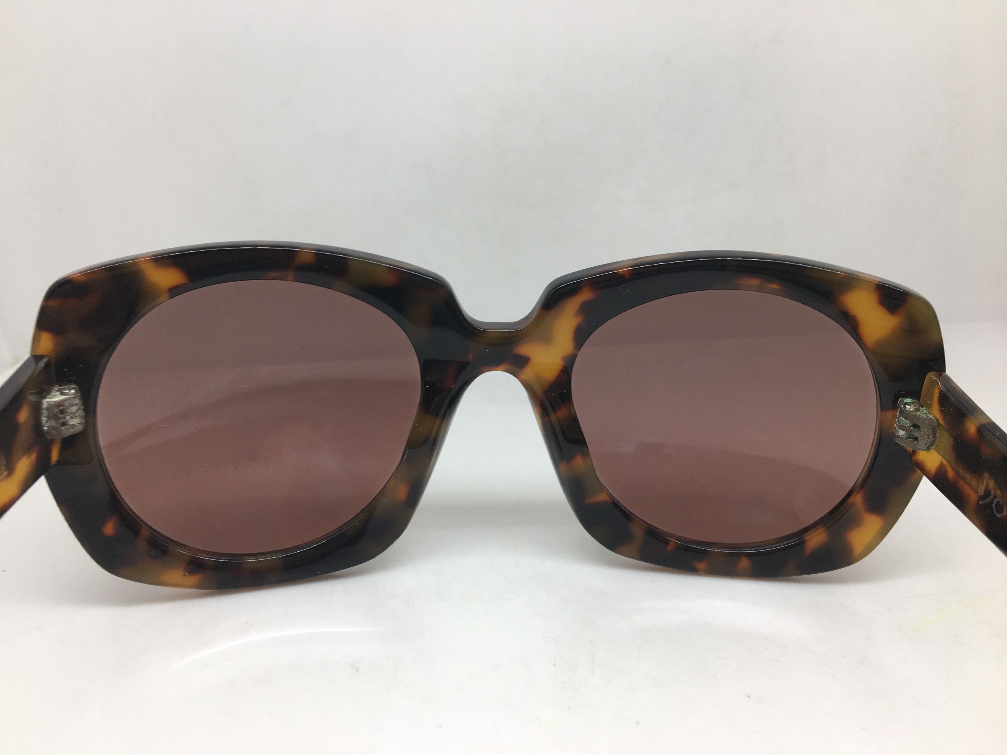 Vintage Doubleo Scaramanga Tortoise Acetate Oversize Sunglasses Size ONE SIZE - 5 Thumbnail