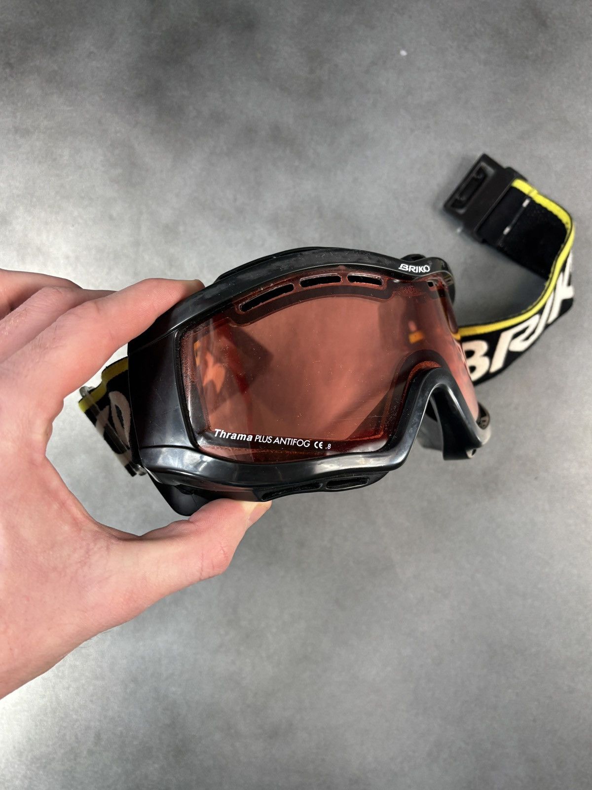 Japanese Brand × Vintage Vintage Briko Goggles Snow Winter Sport Oakley Tharma Plus Size ONE SIZE - 2 Thumbnail